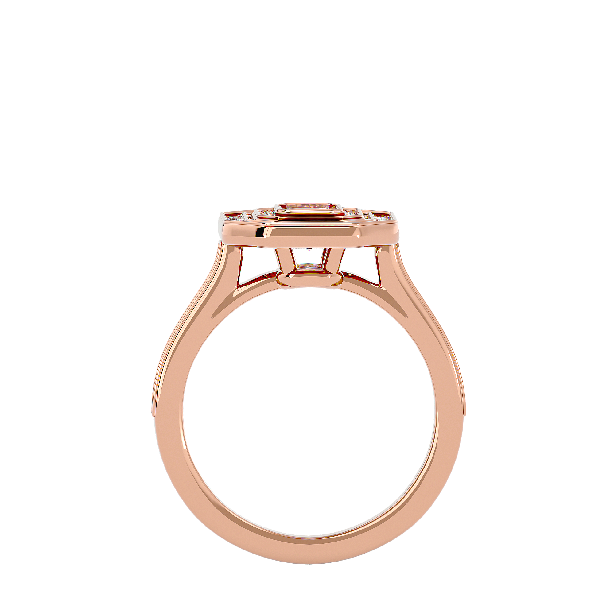 Xiomara Diamond Halo Ring