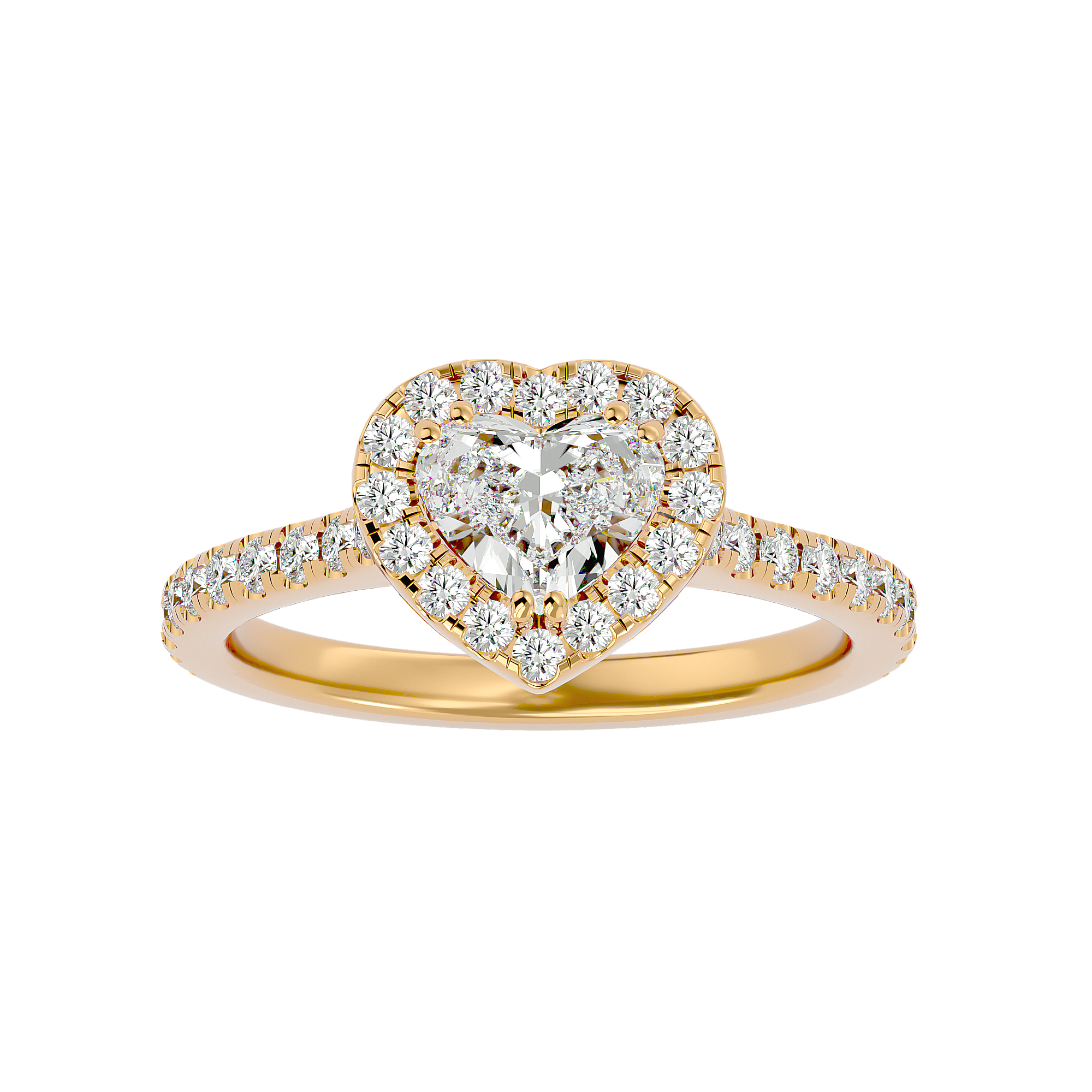 Linda Diamond Halo Ring