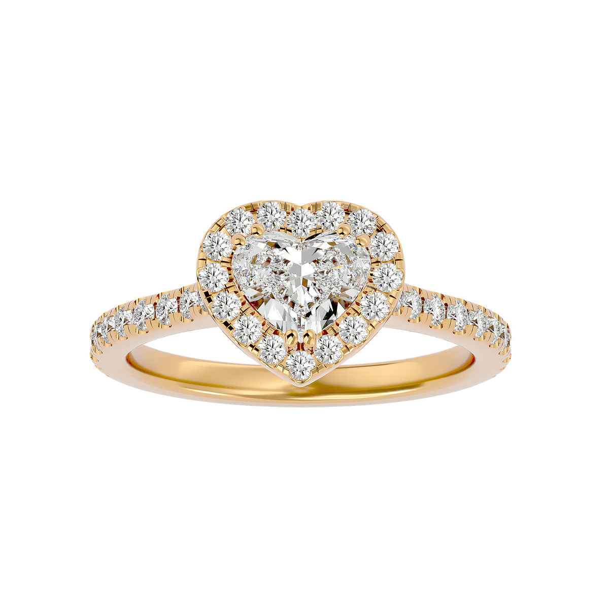Linda Diamond Halo Ring