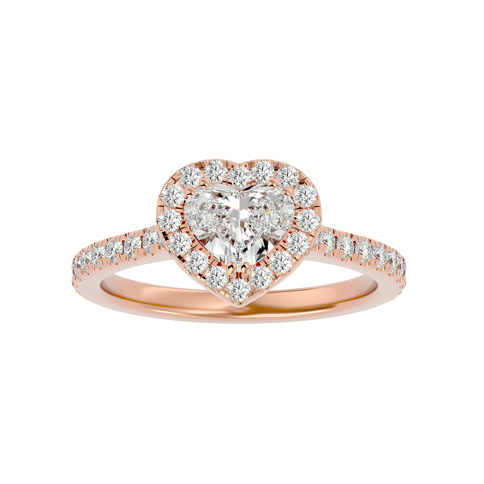 Linda Diamond Halo Ring