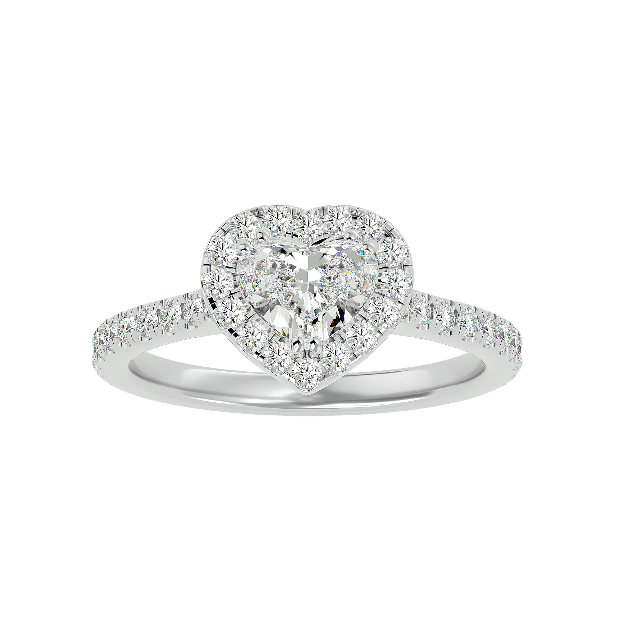 Linda Diamond Halo Ring