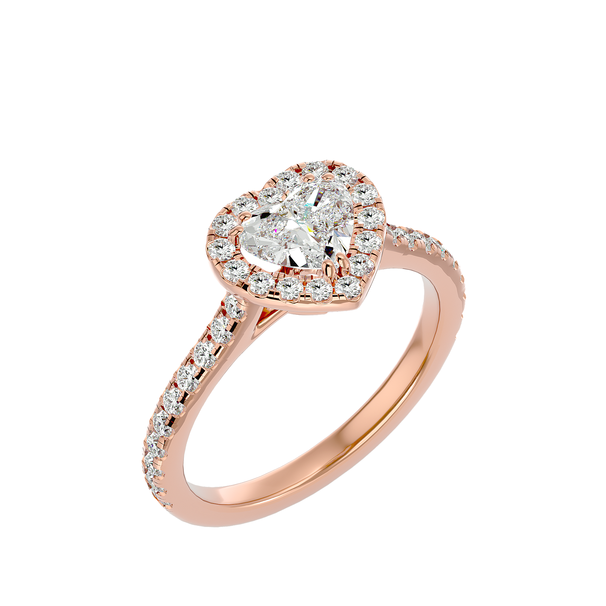 Linda Diamond Halo Ring