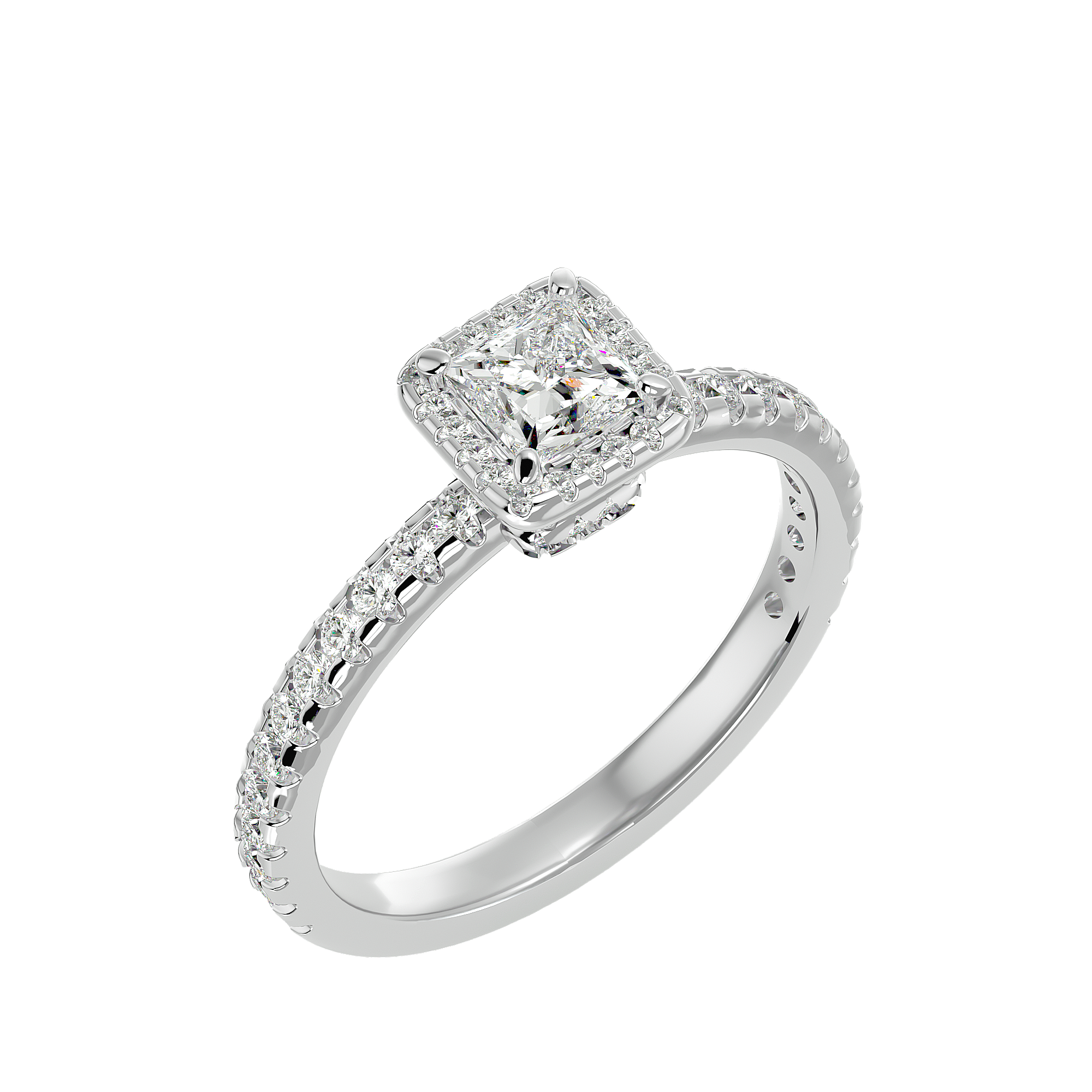 Zariyah Halo Ring