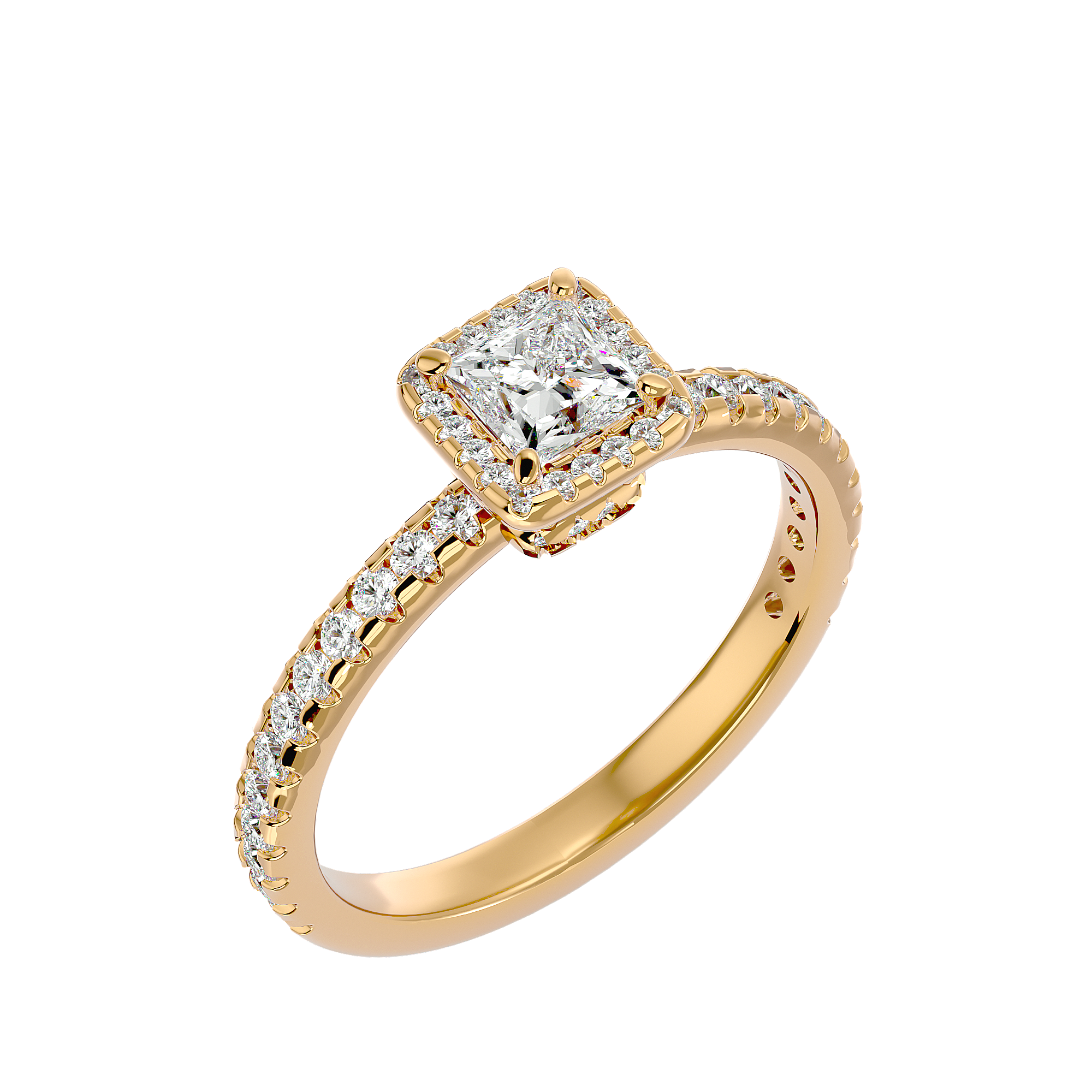 Zariyah Halo Ring