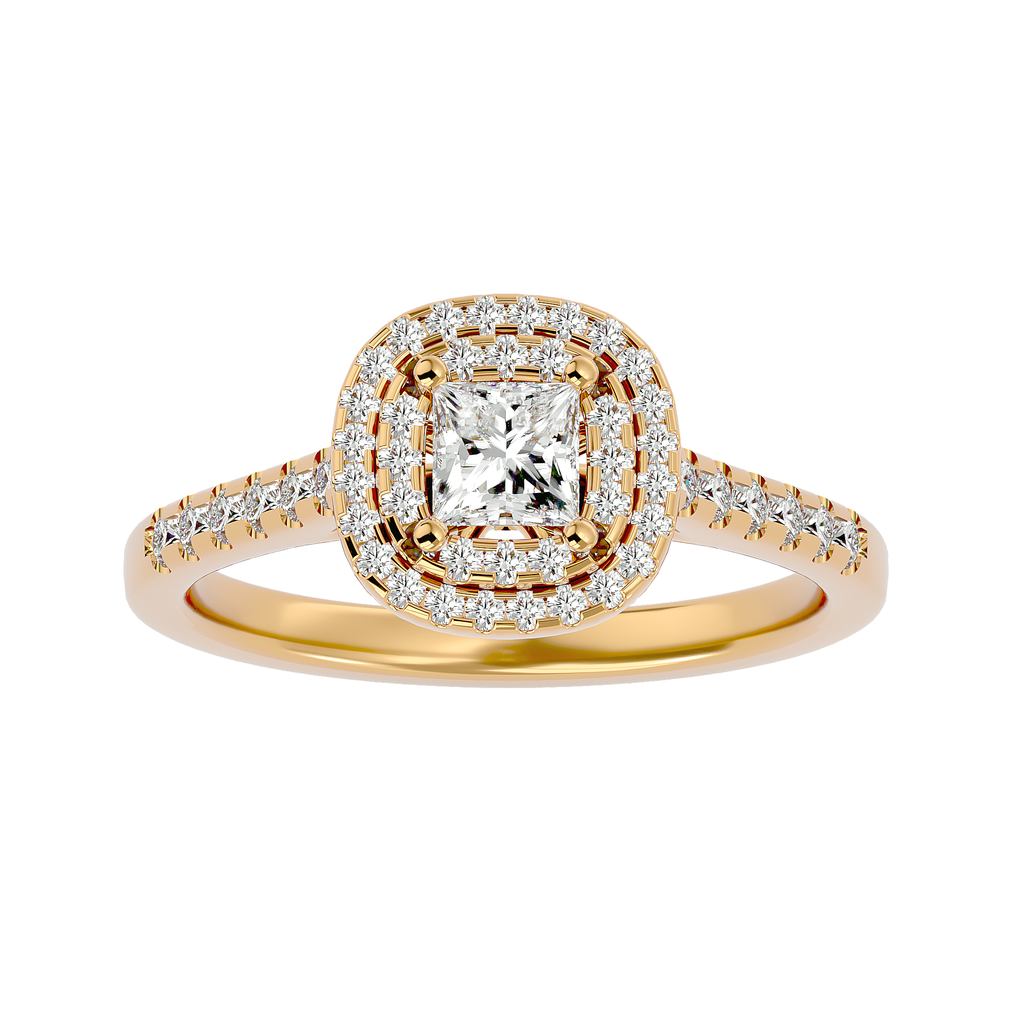 Mercy Diamond Halo Ring