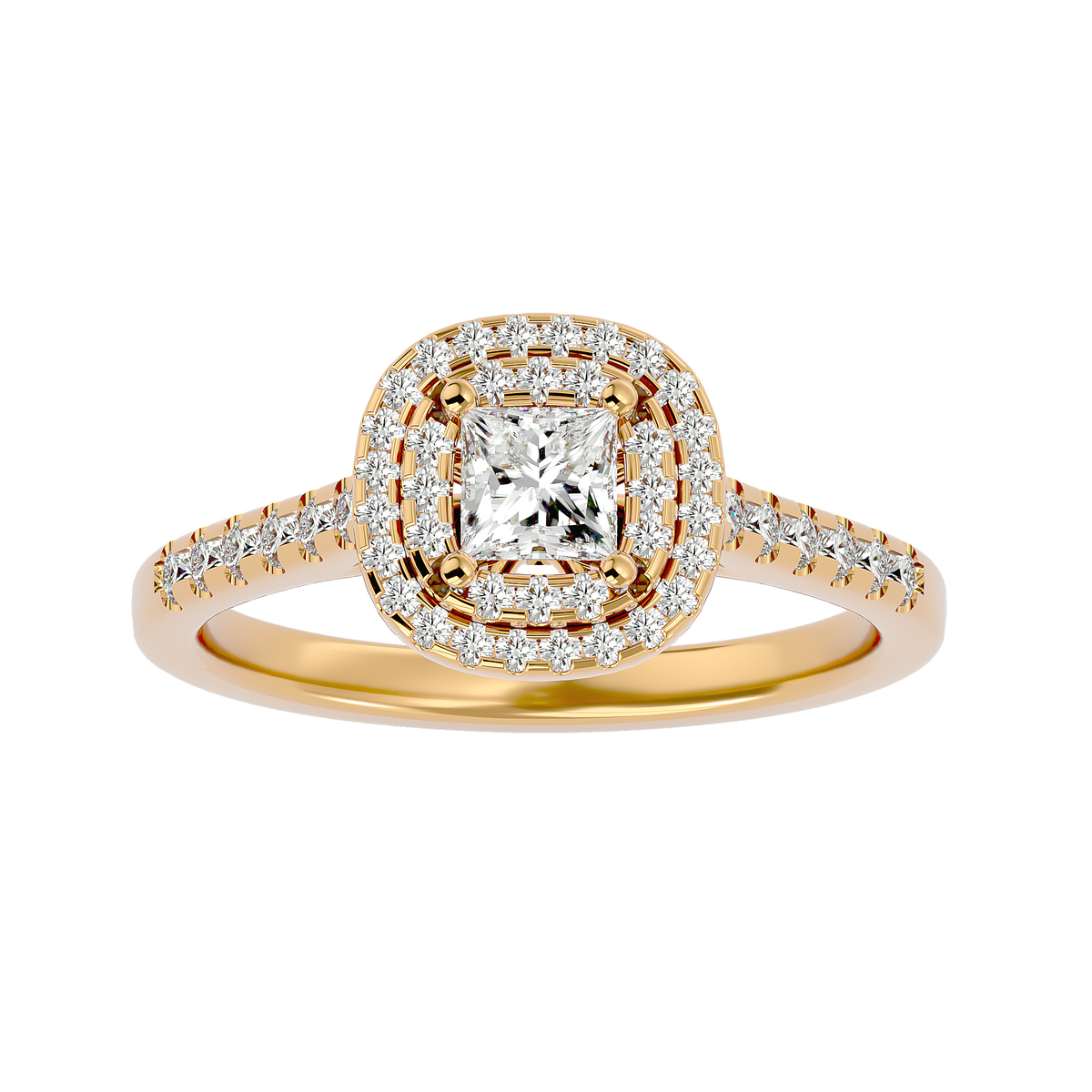 Mercy Diamond Halo Ring