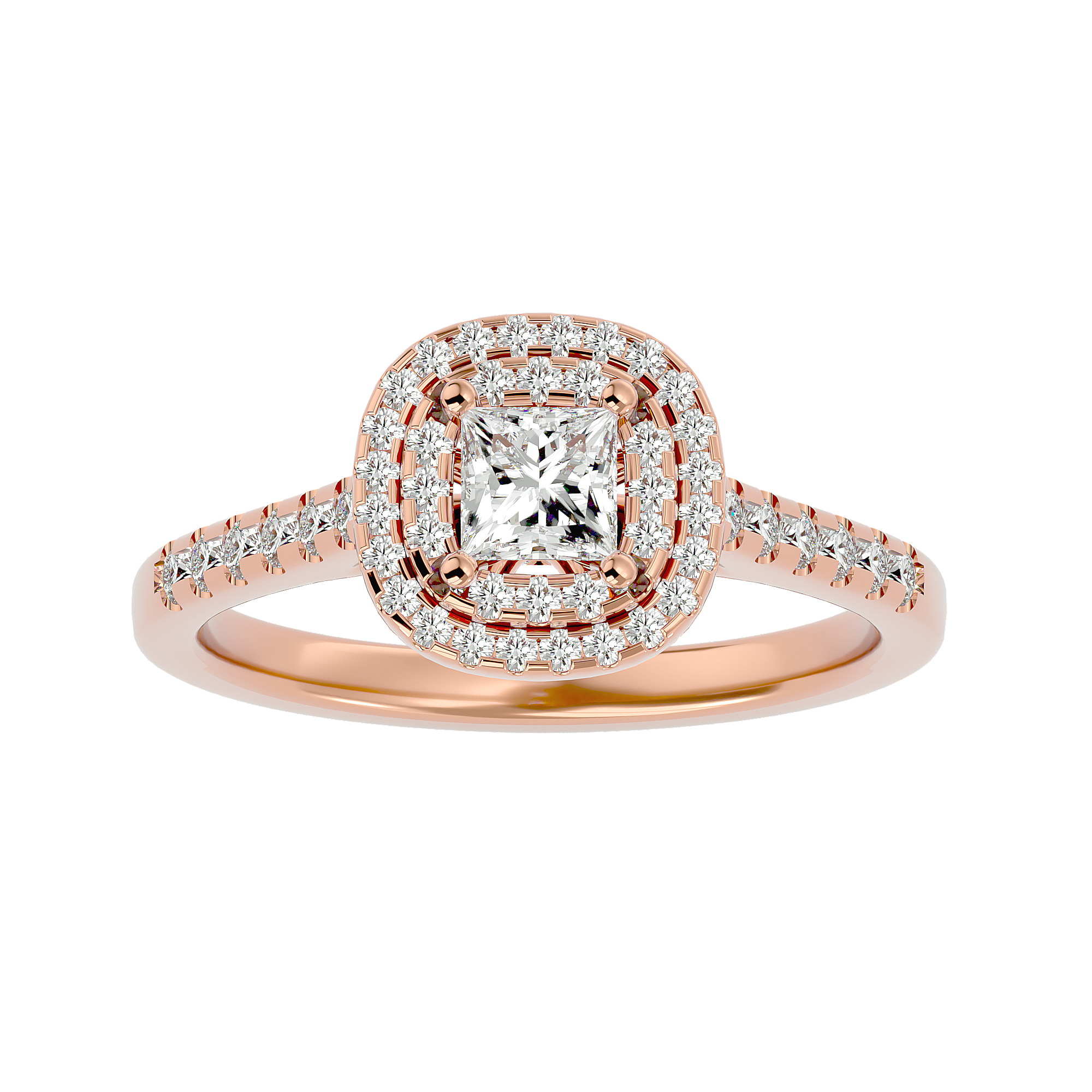 Mercy Diamond Halo Ring
