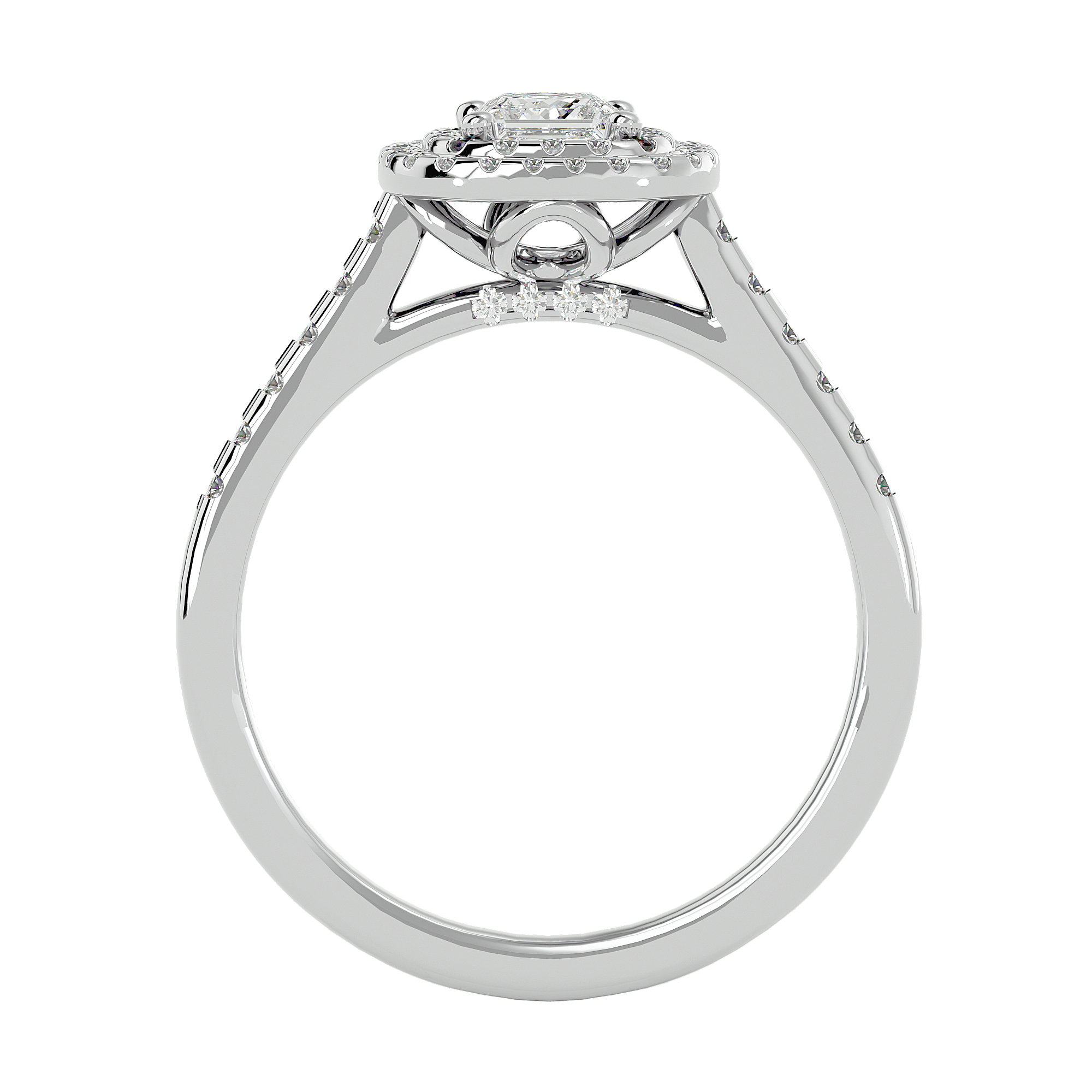 Mercy Diamond Halo Ring