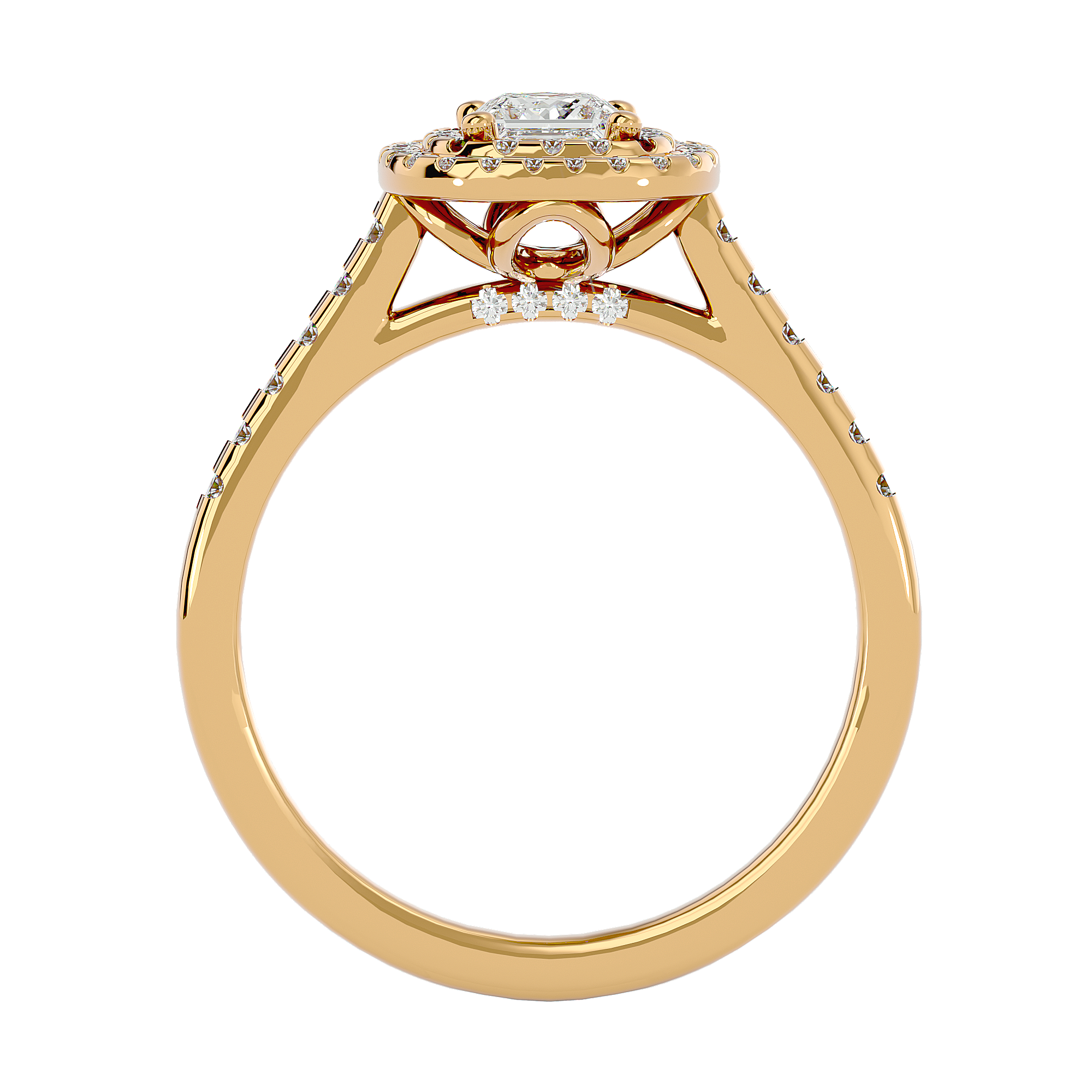 Mercy Diamond Halo Ring