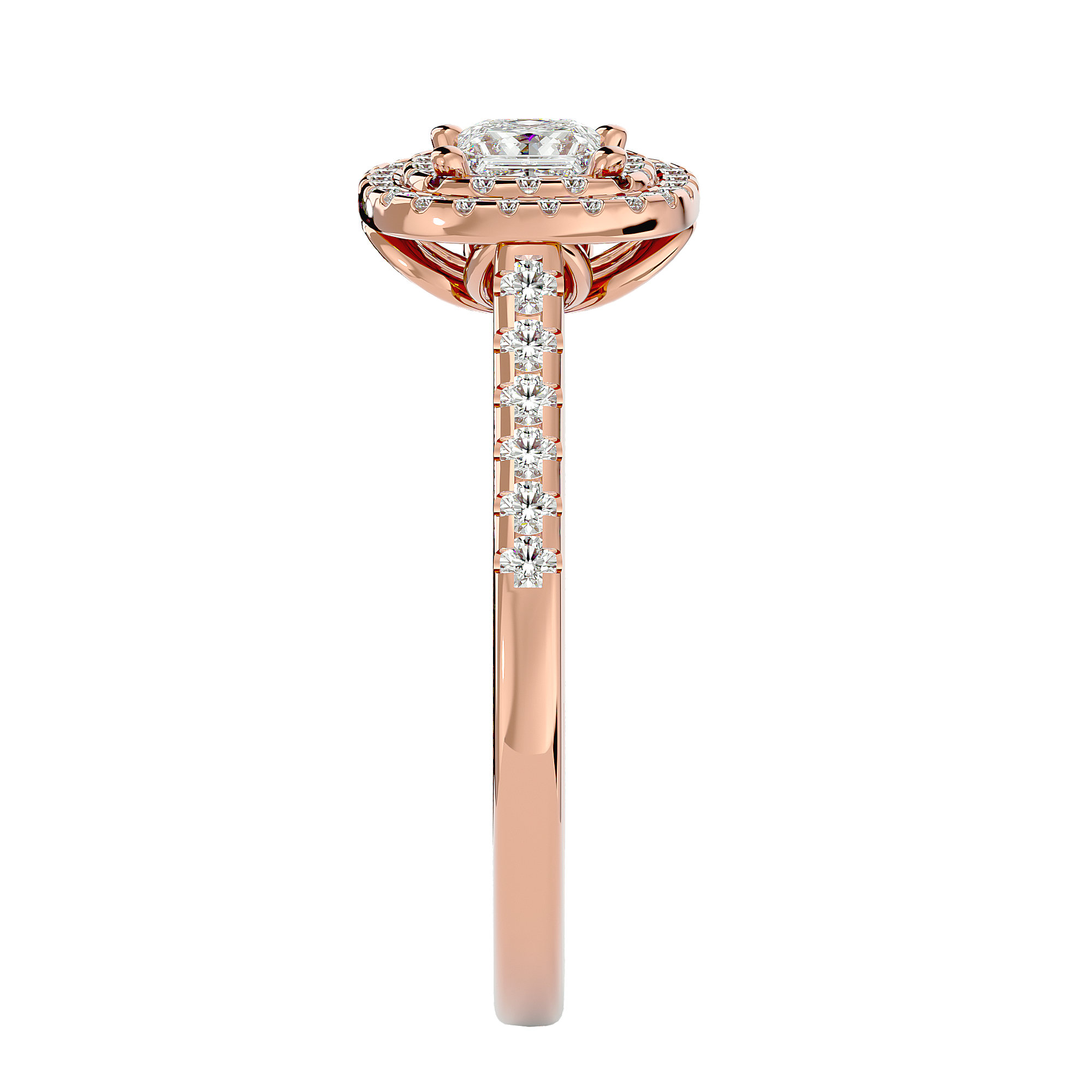 Mercy Diamond Halo Ring
