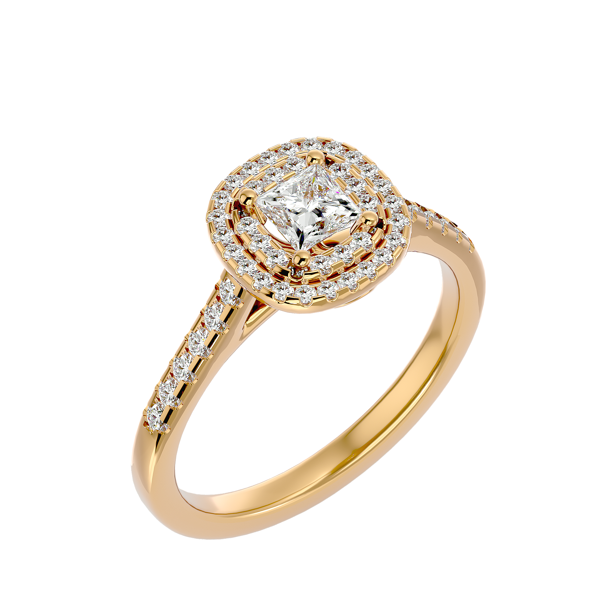 Mercy Diamond Halo Ring
