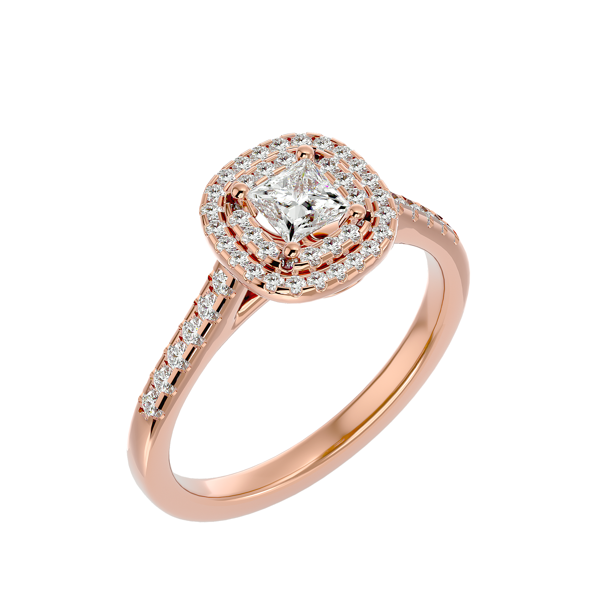 Mercy Diamond Halo Ring