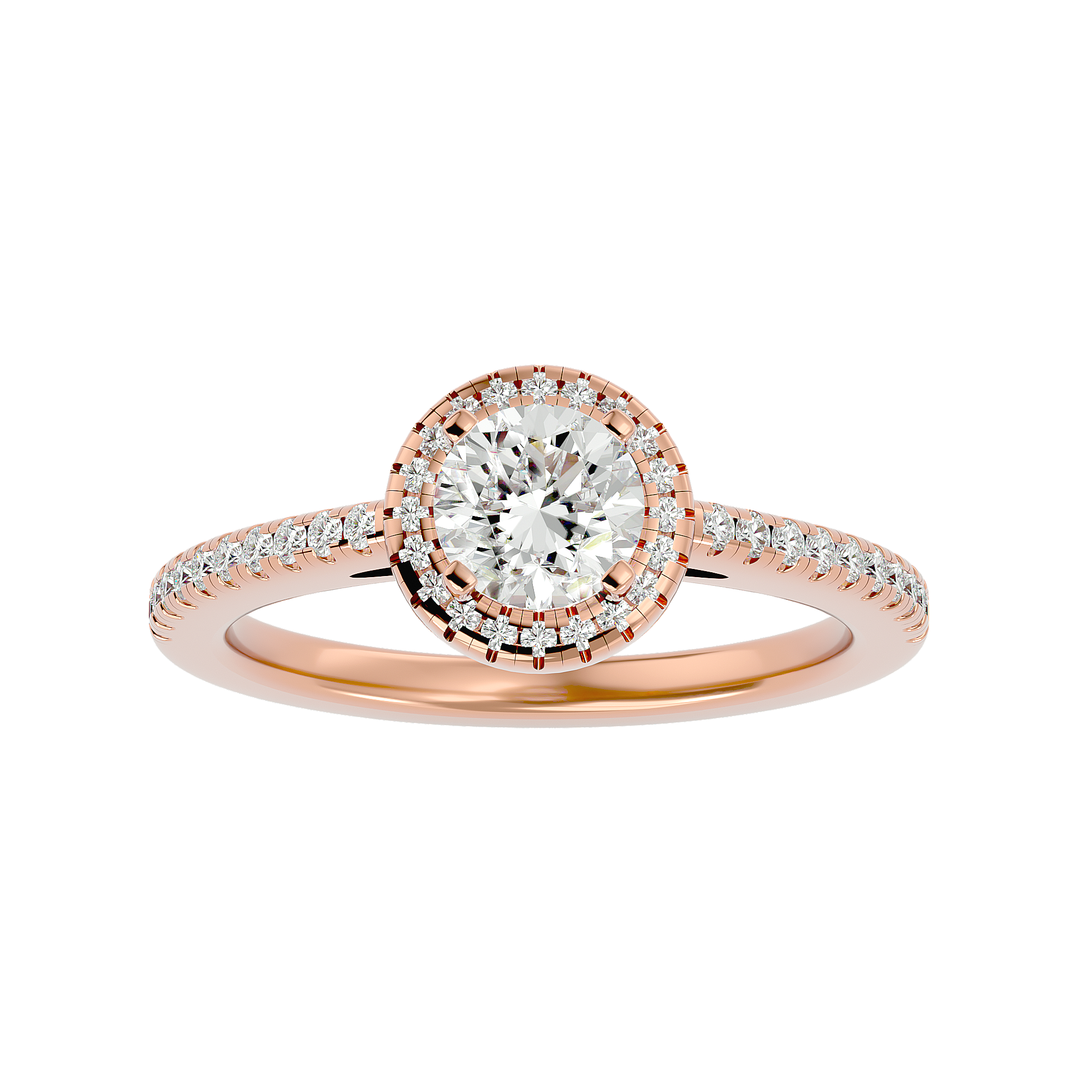 Madalyn Diamond Halo Ring