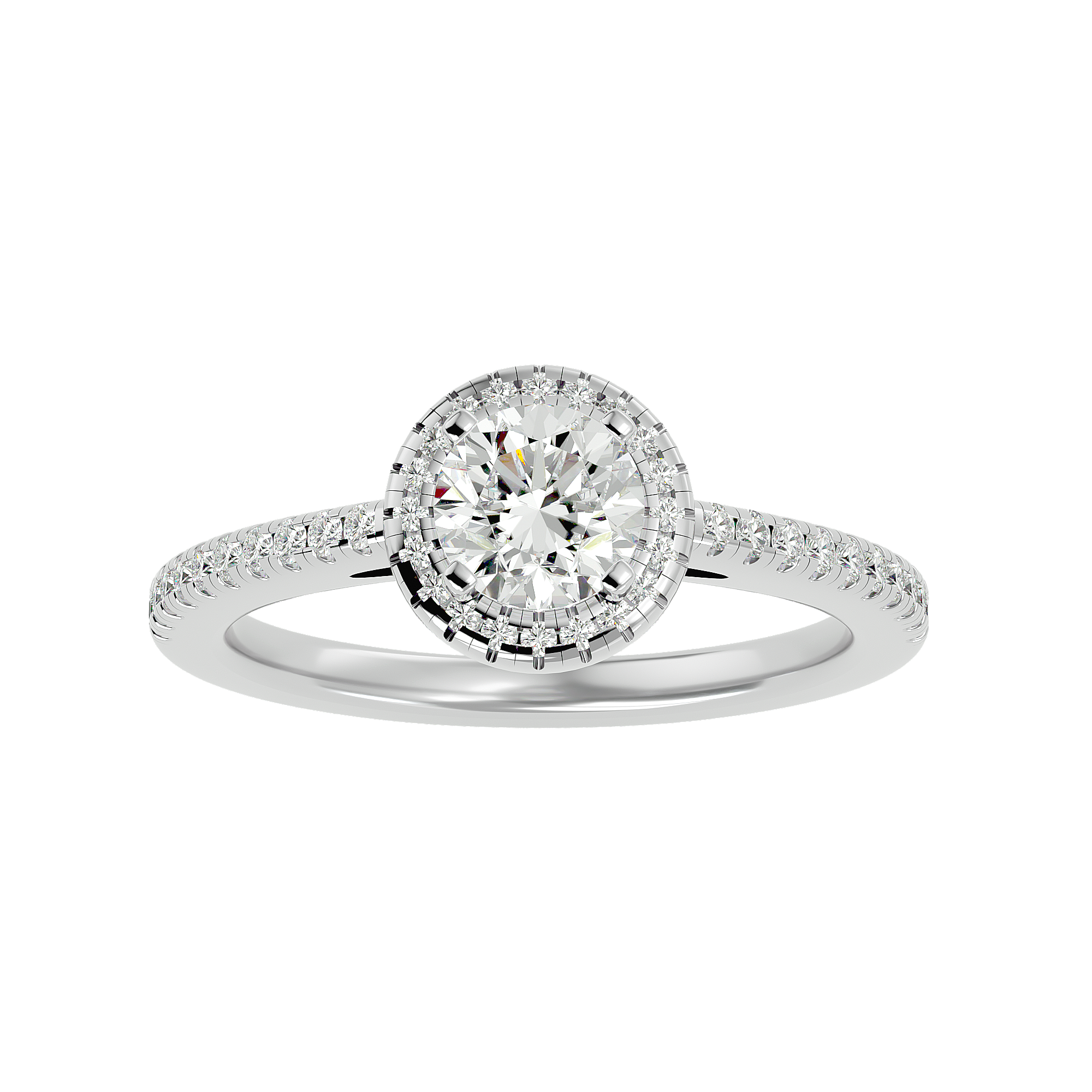 Madalyn Diamond Halo Ring