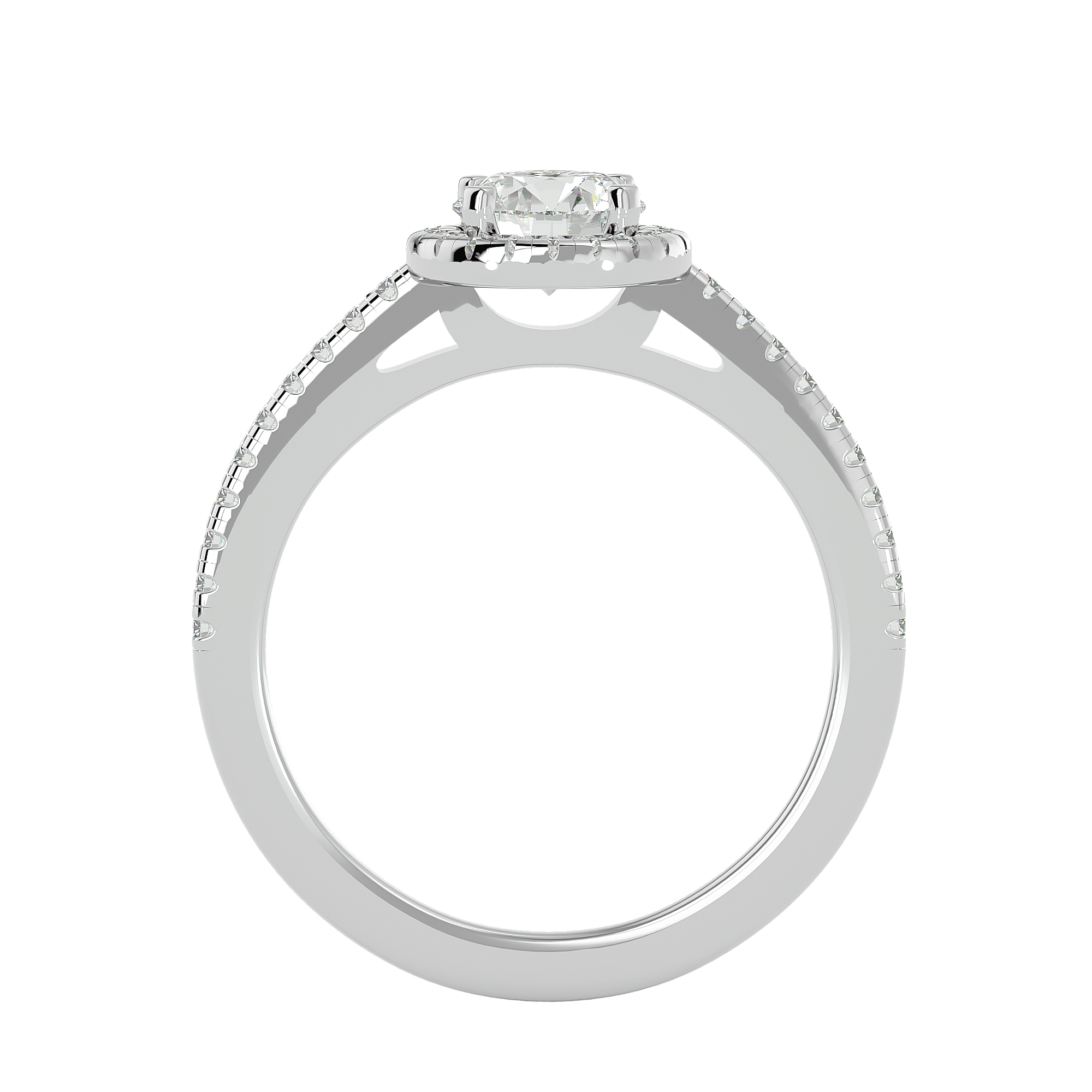 Madalyn Diamond Halo Ring