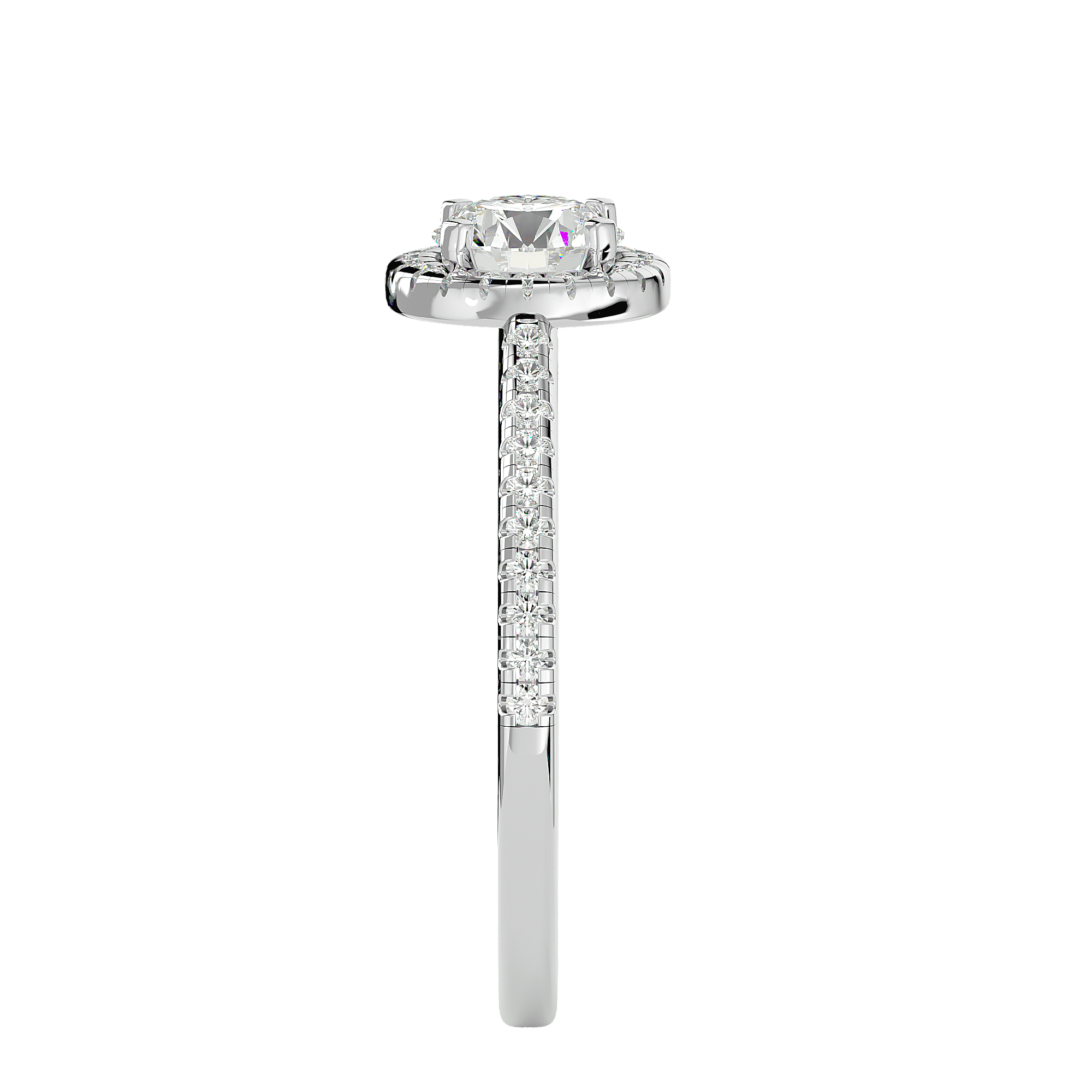 Madalyn Diamond Halo Ring