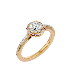 Madalyn Diamond Halo Ring