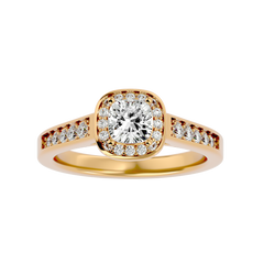 Simone Diamond Halo Ring