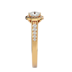 Simone Diamond Halo Ring
