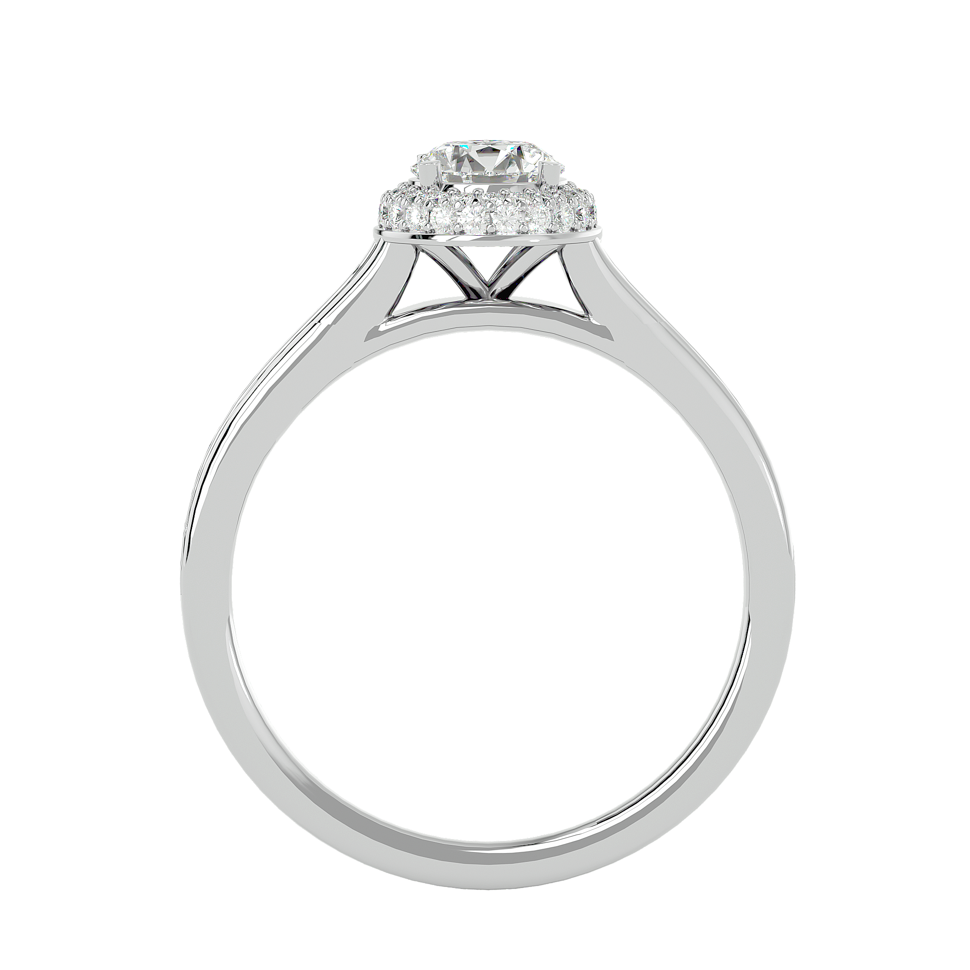 Kori Diamond Halo Ring