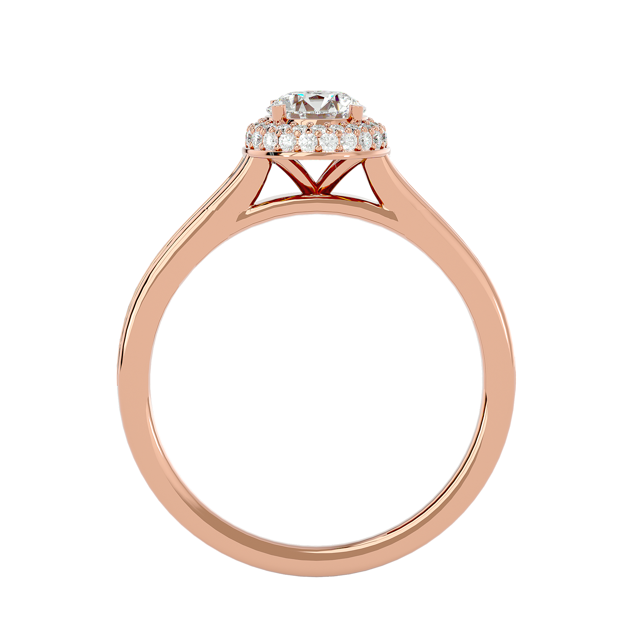 Kori Diamond Halo Ring
