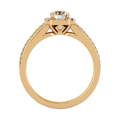 Miley Diamond Halo Ring
