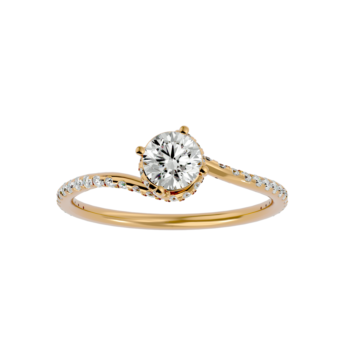 Itzayana Diamond Solitaire Ring