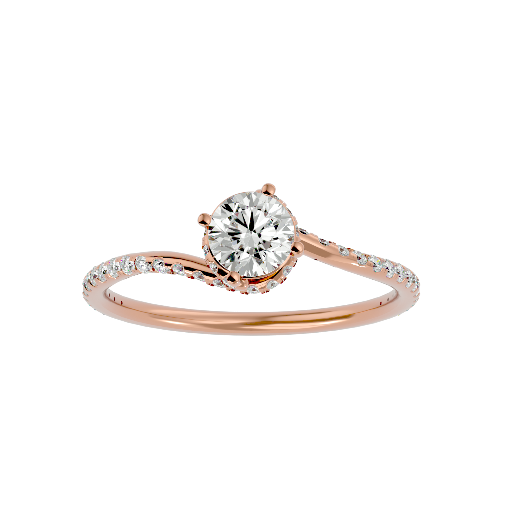 Itzayana Diamond Solitaire Ring