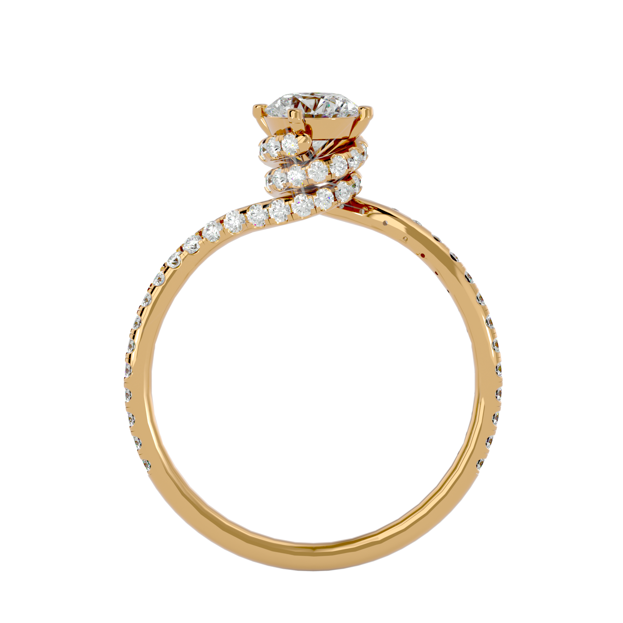 Itzayana Diamond Solitaire Ring