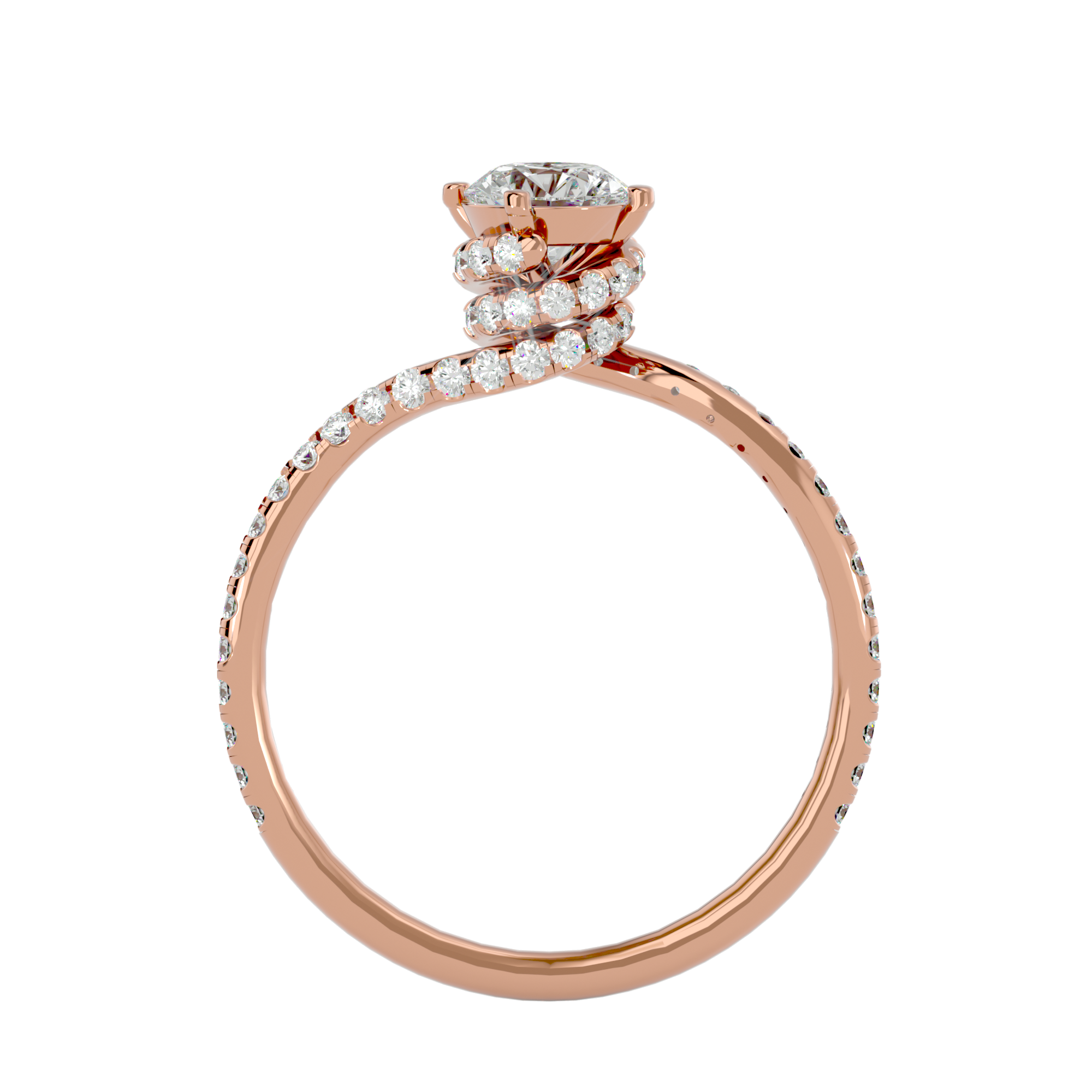 Itzayana Diamond Solitaire Ring