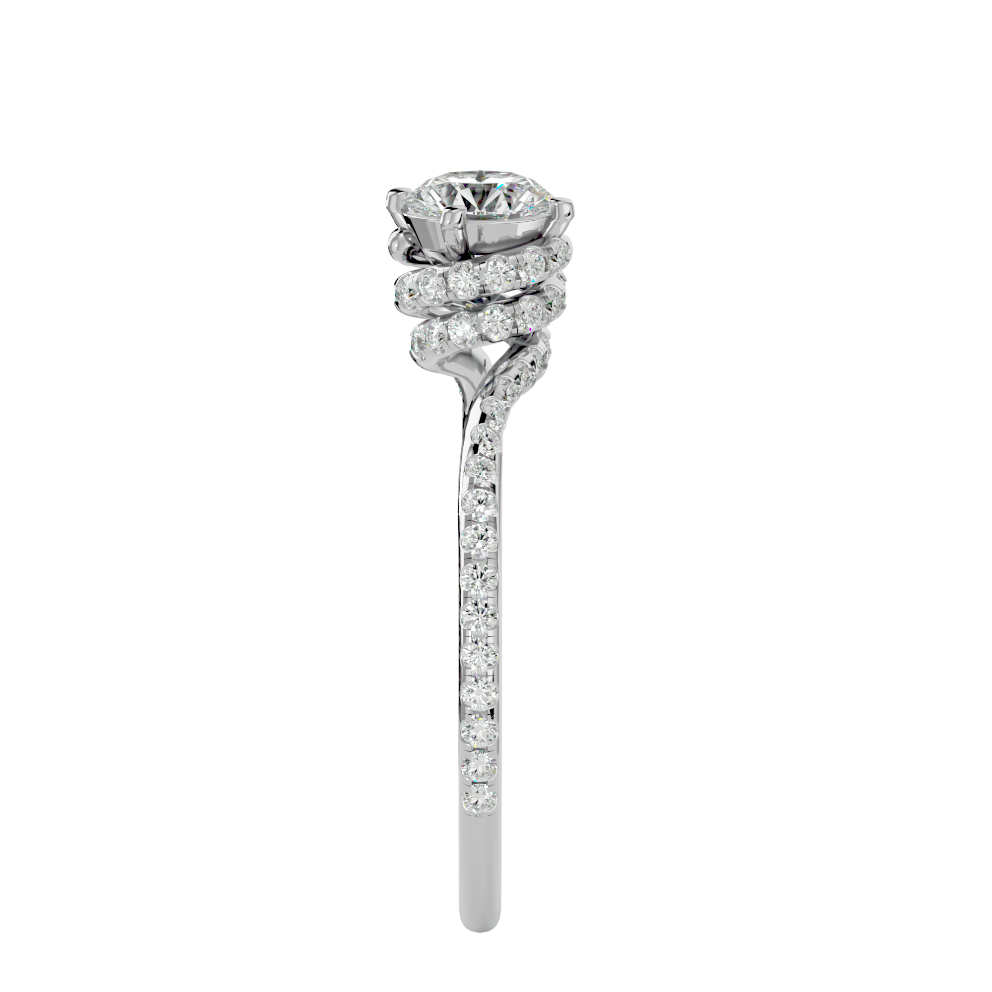 Itzayana Diamond Solitaire Ring
