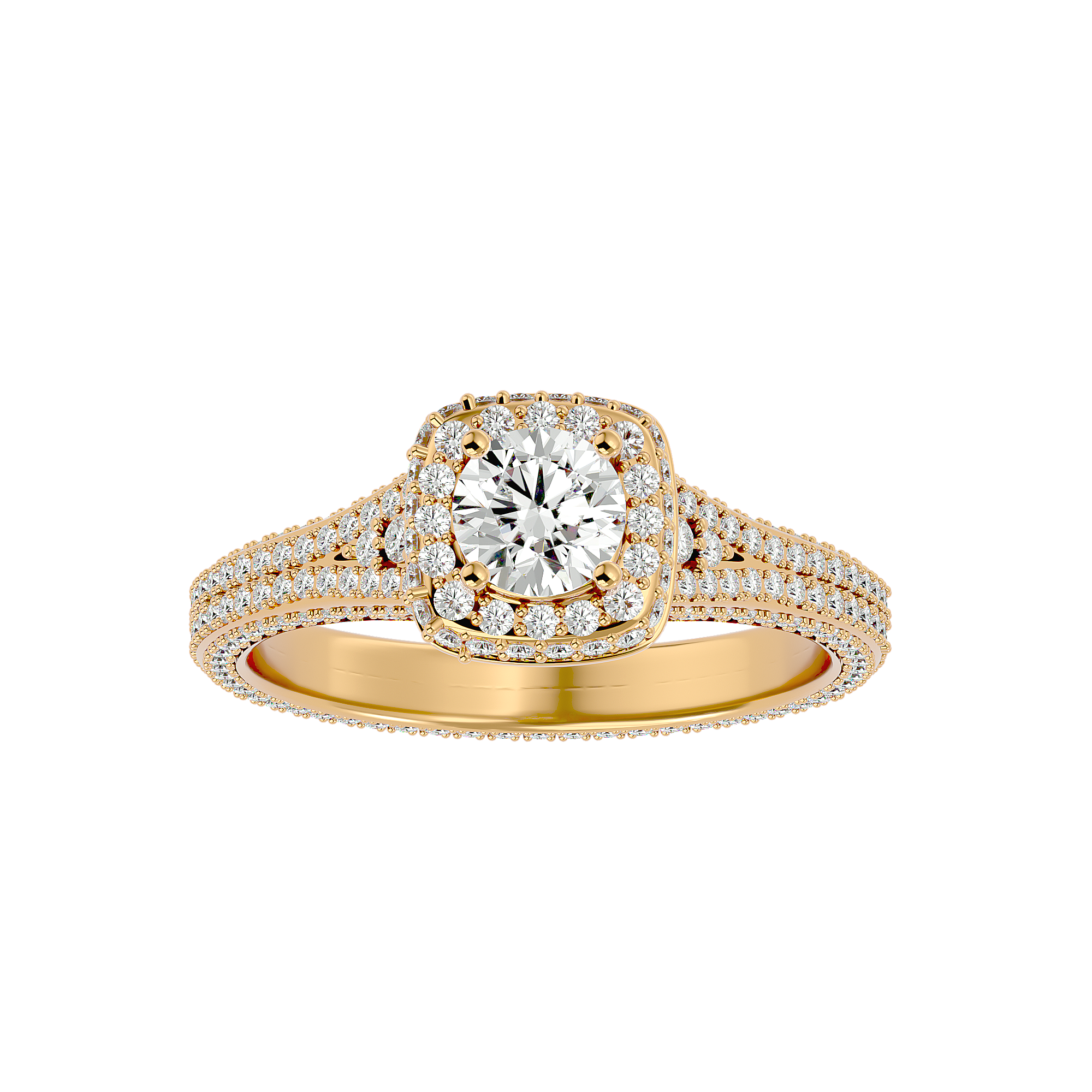 Sariyah Diamond Halo Ring
