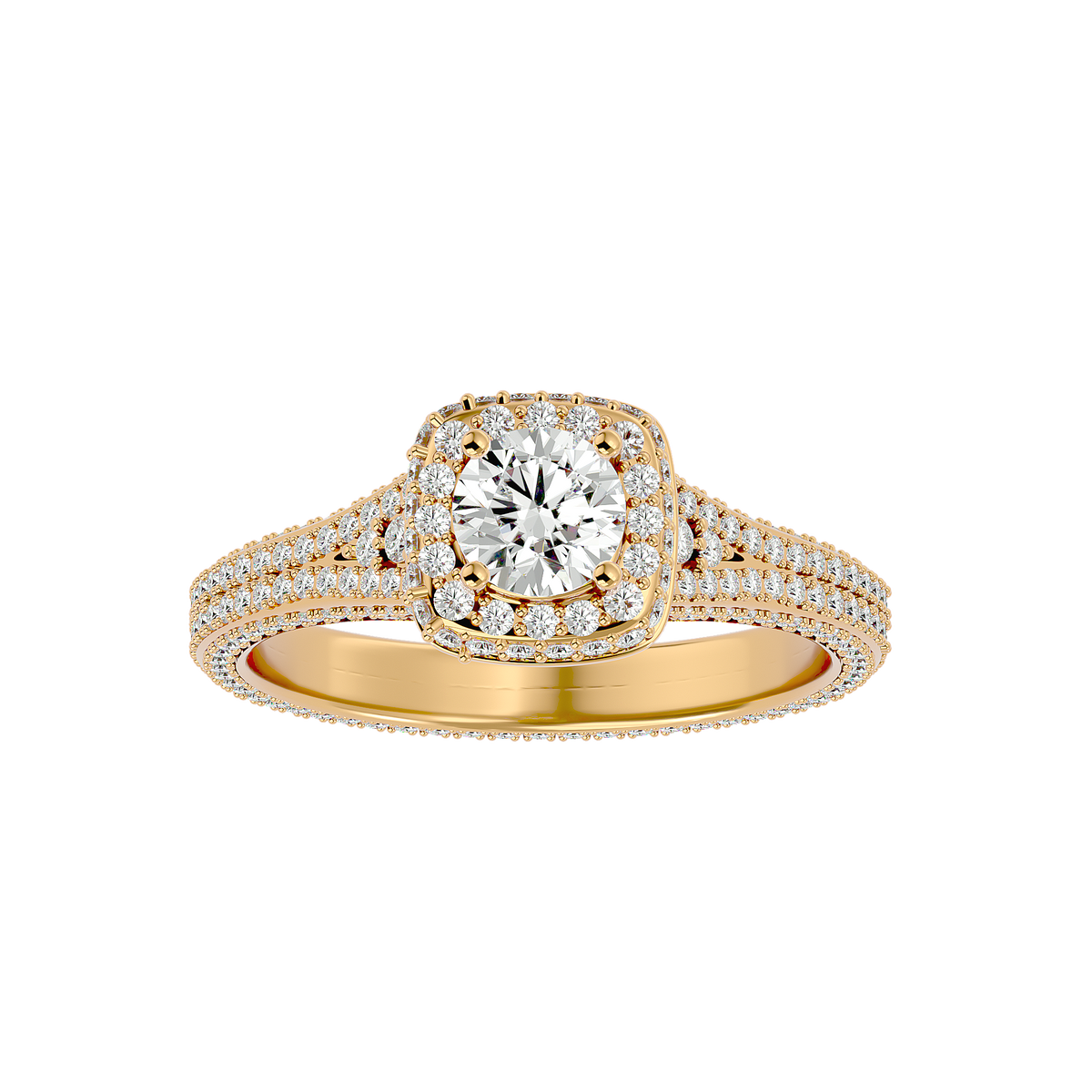 Sariyah Diamond Halo Ring