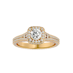 Sariyah Diamond Halo Ring