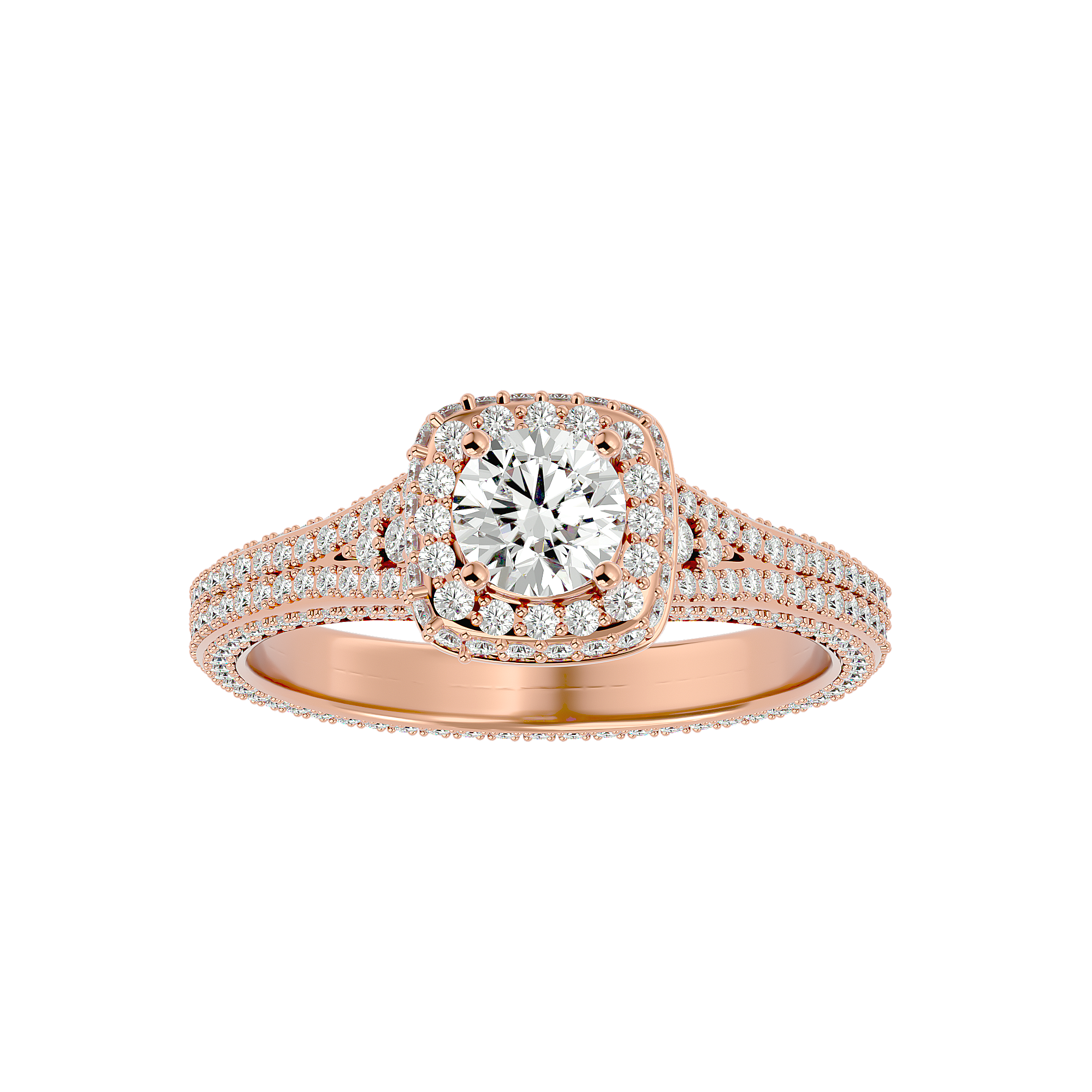 Sariyah Diamond Halo Ring