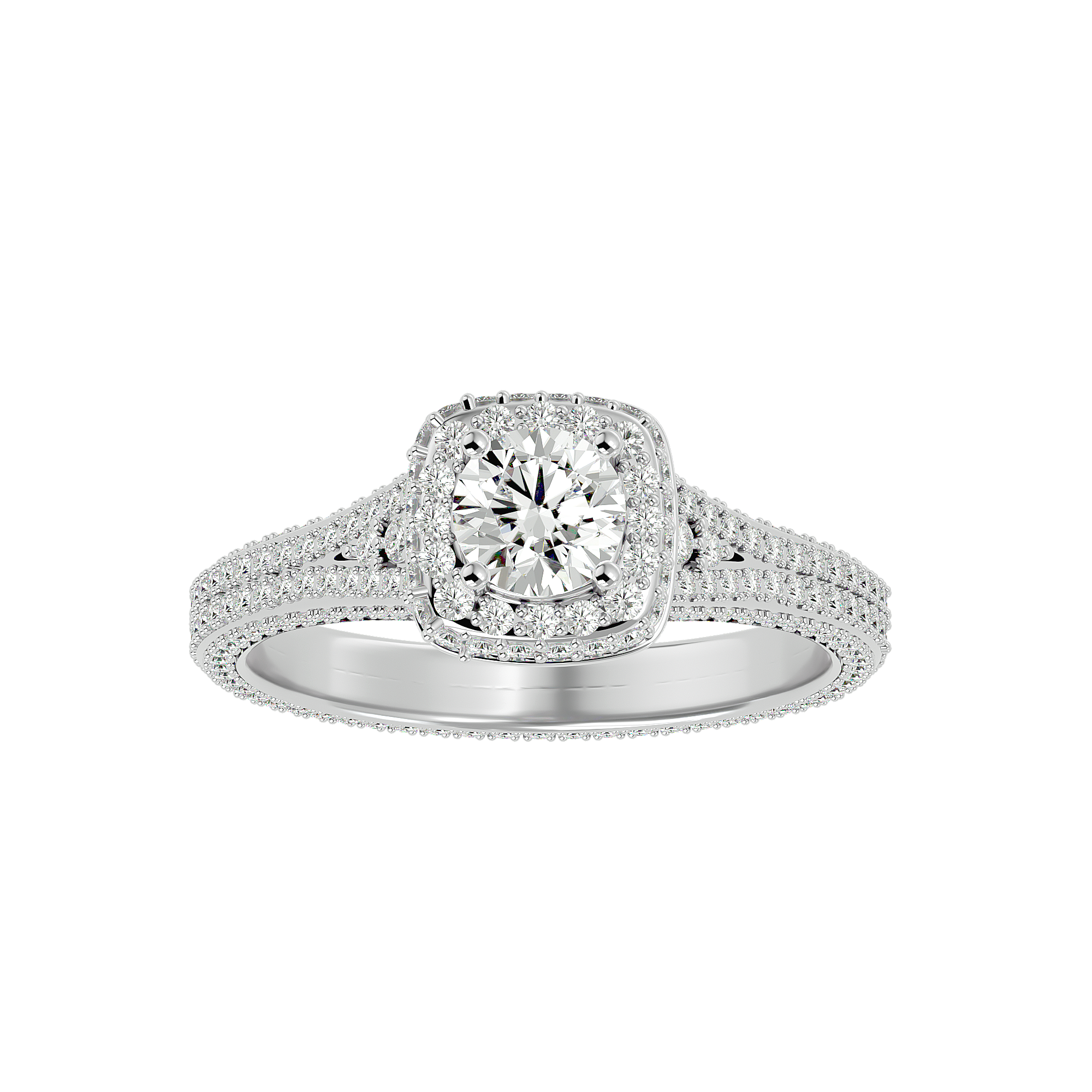 Sariyah Diamond Halo Ring
