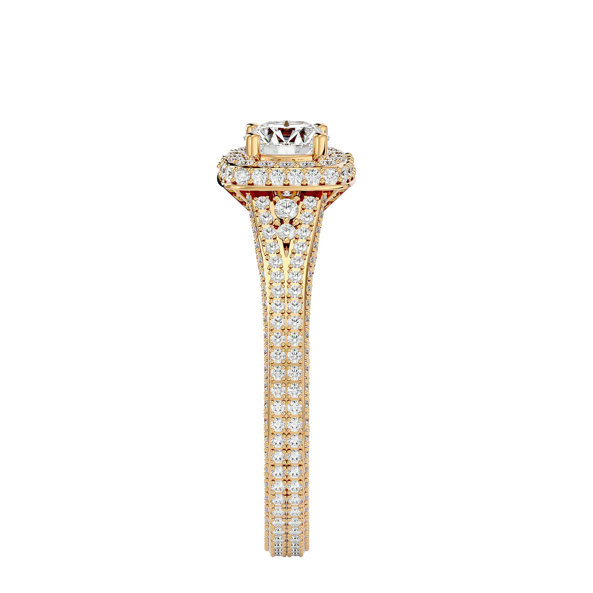 Sariyah Diamond Halo Ring