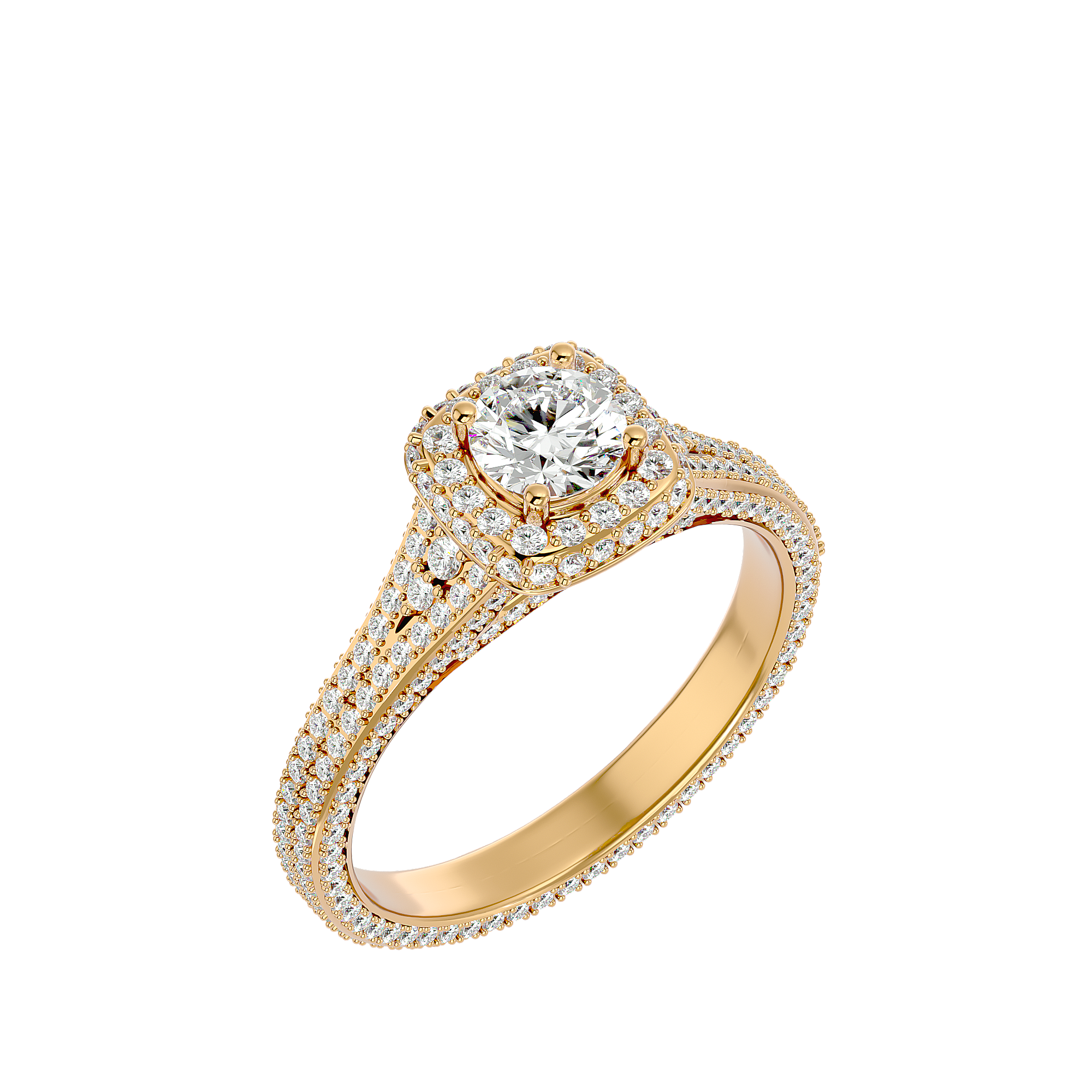 Sariyah Diamond Halo Ring