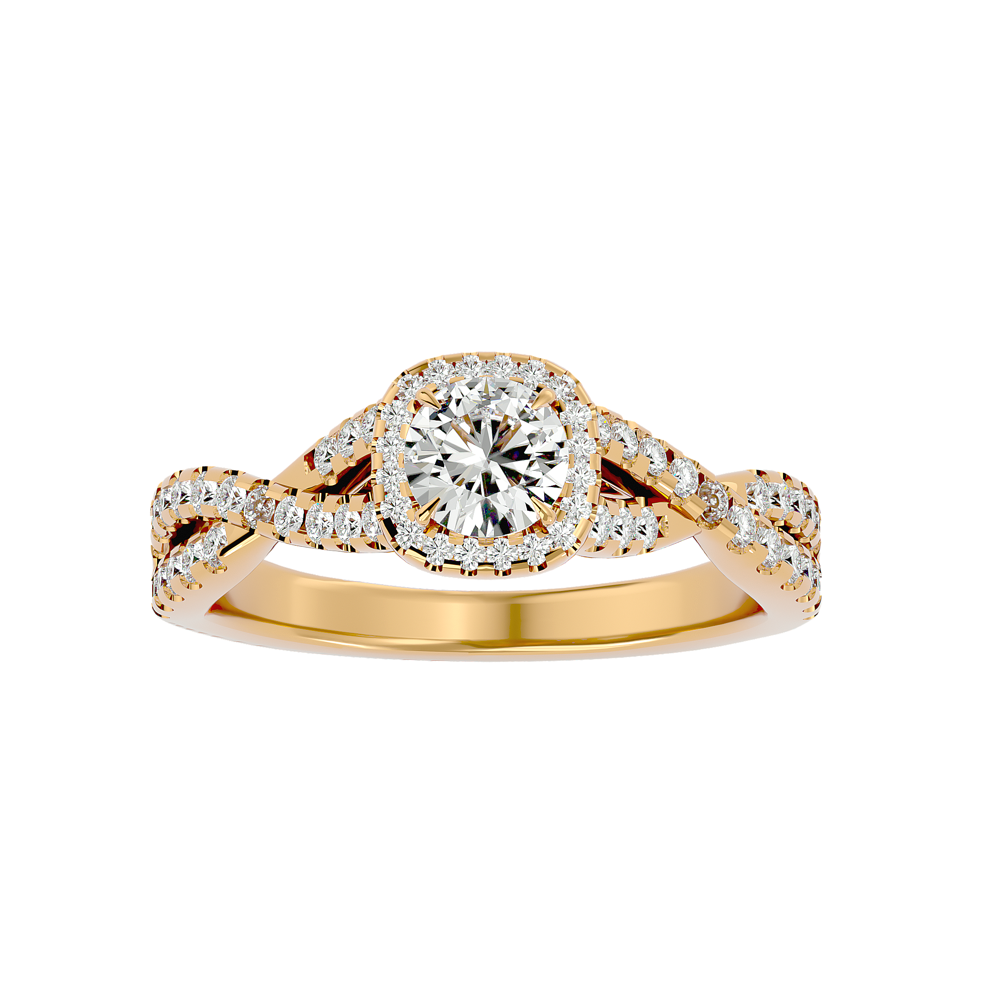 Malani Diamond Halo Ring