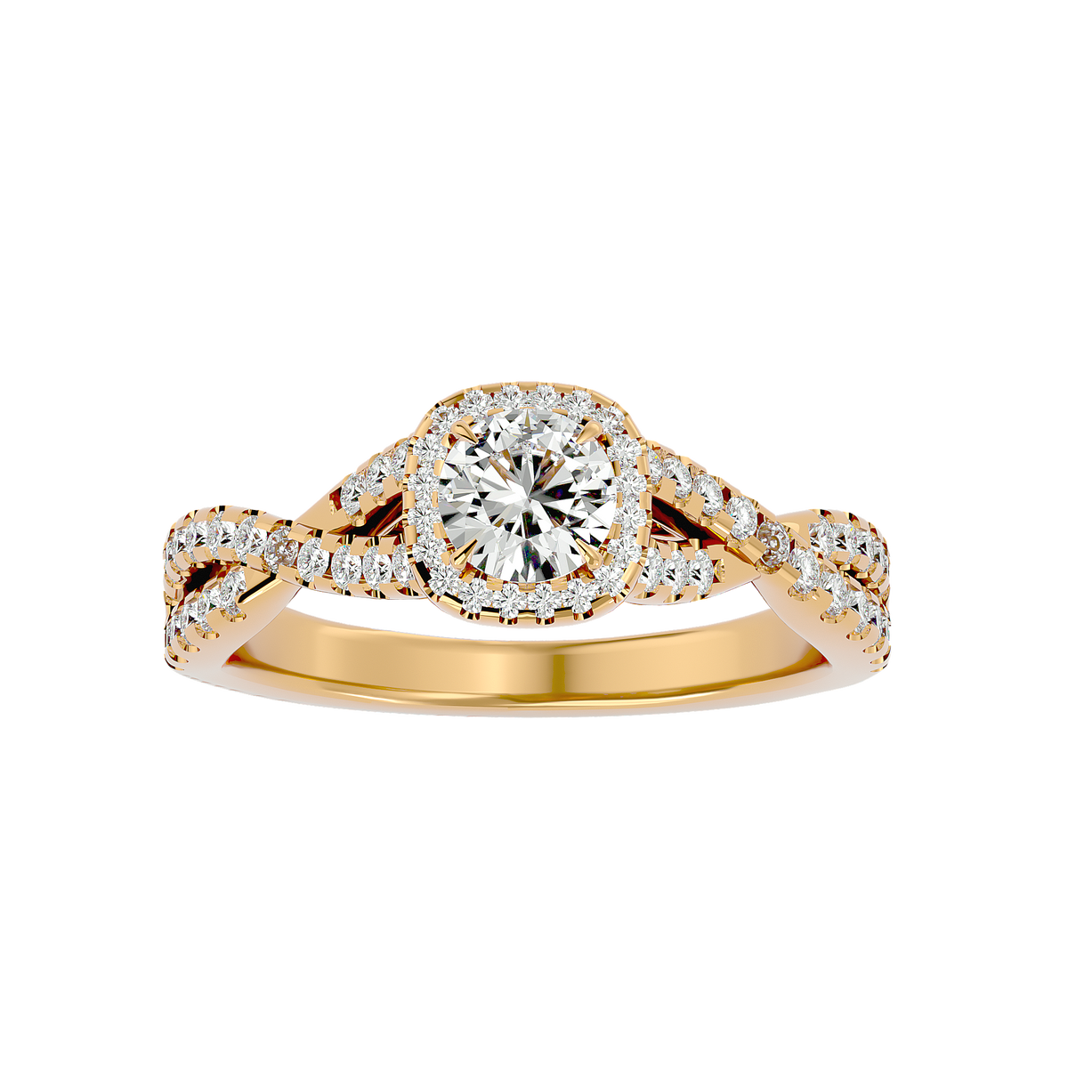 Malani Diamond Halo Ring