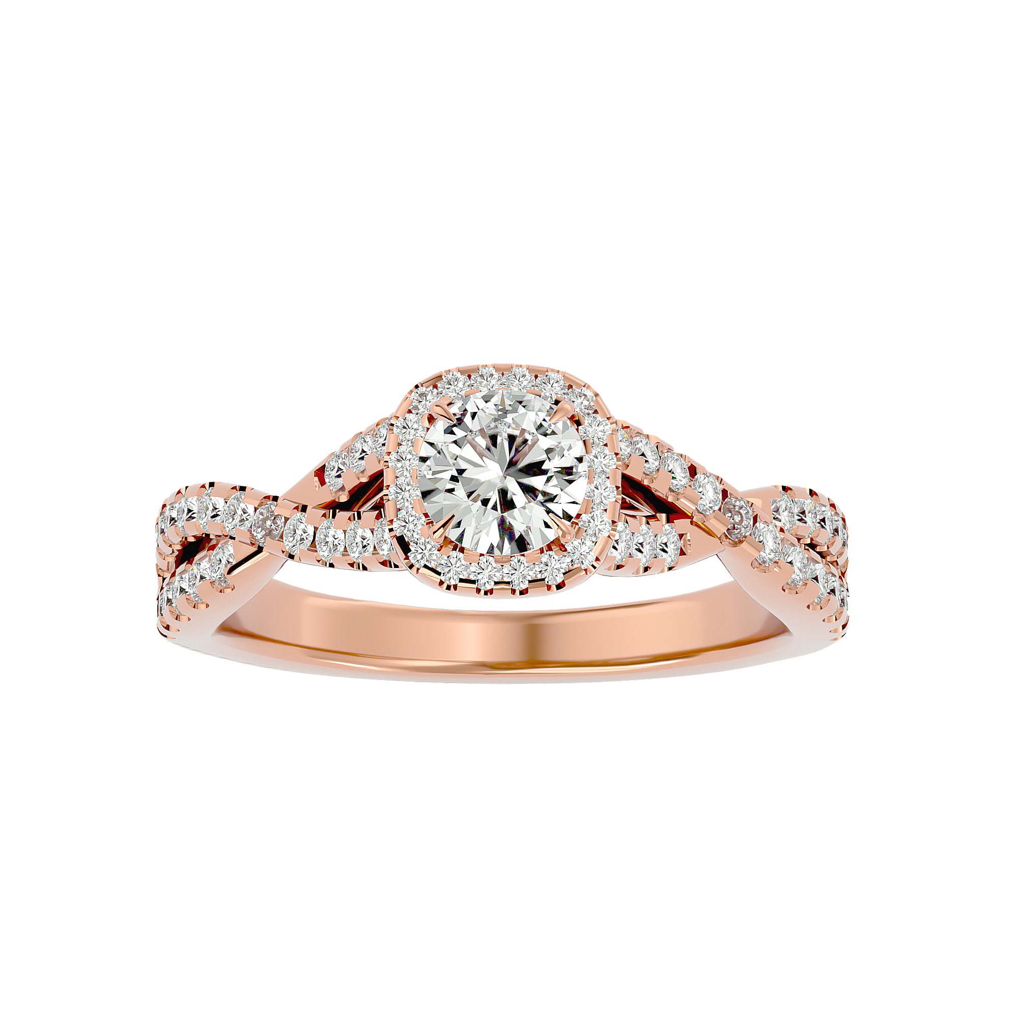 Malani Diamond Halo Ring