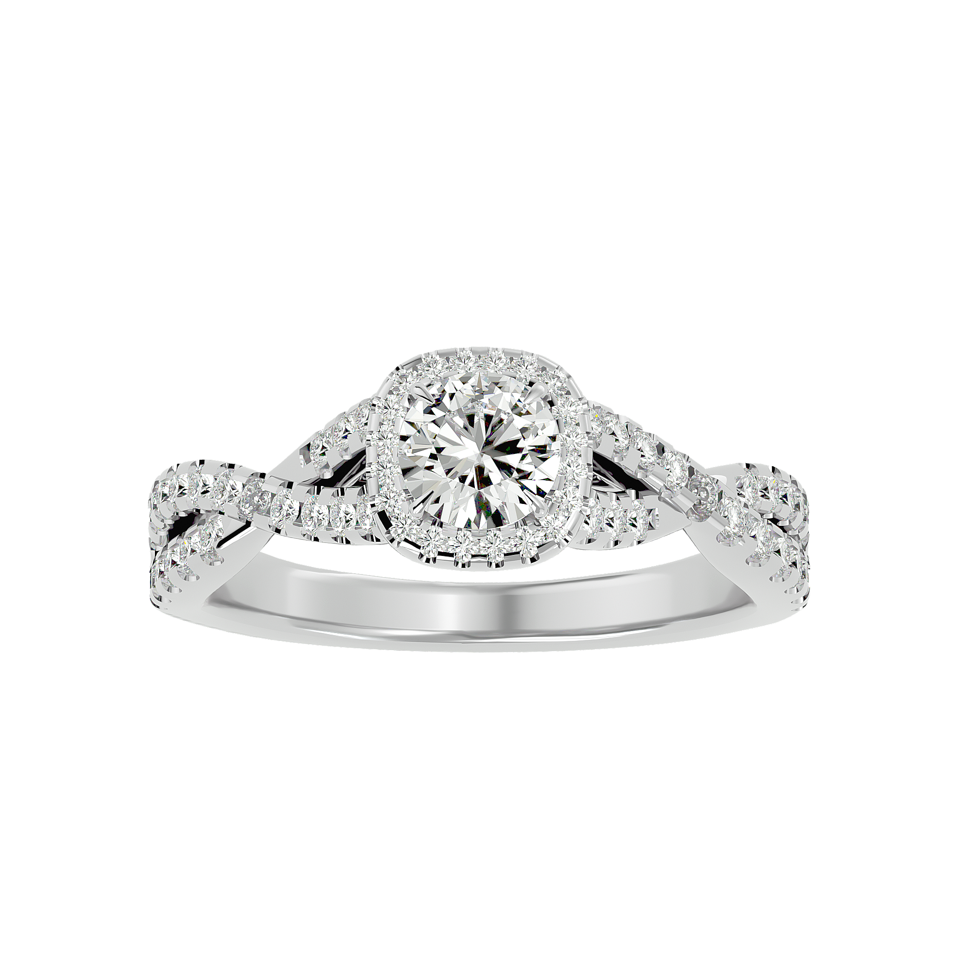 Malani Diamond Halo Ring
