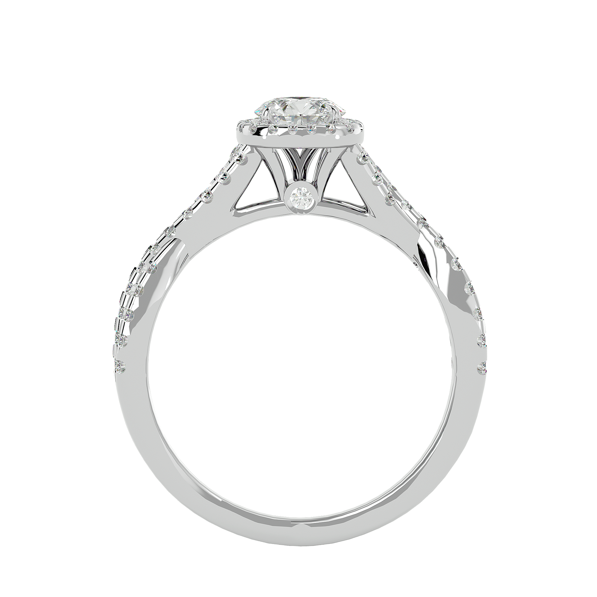 Malani Diamond Halo Ring