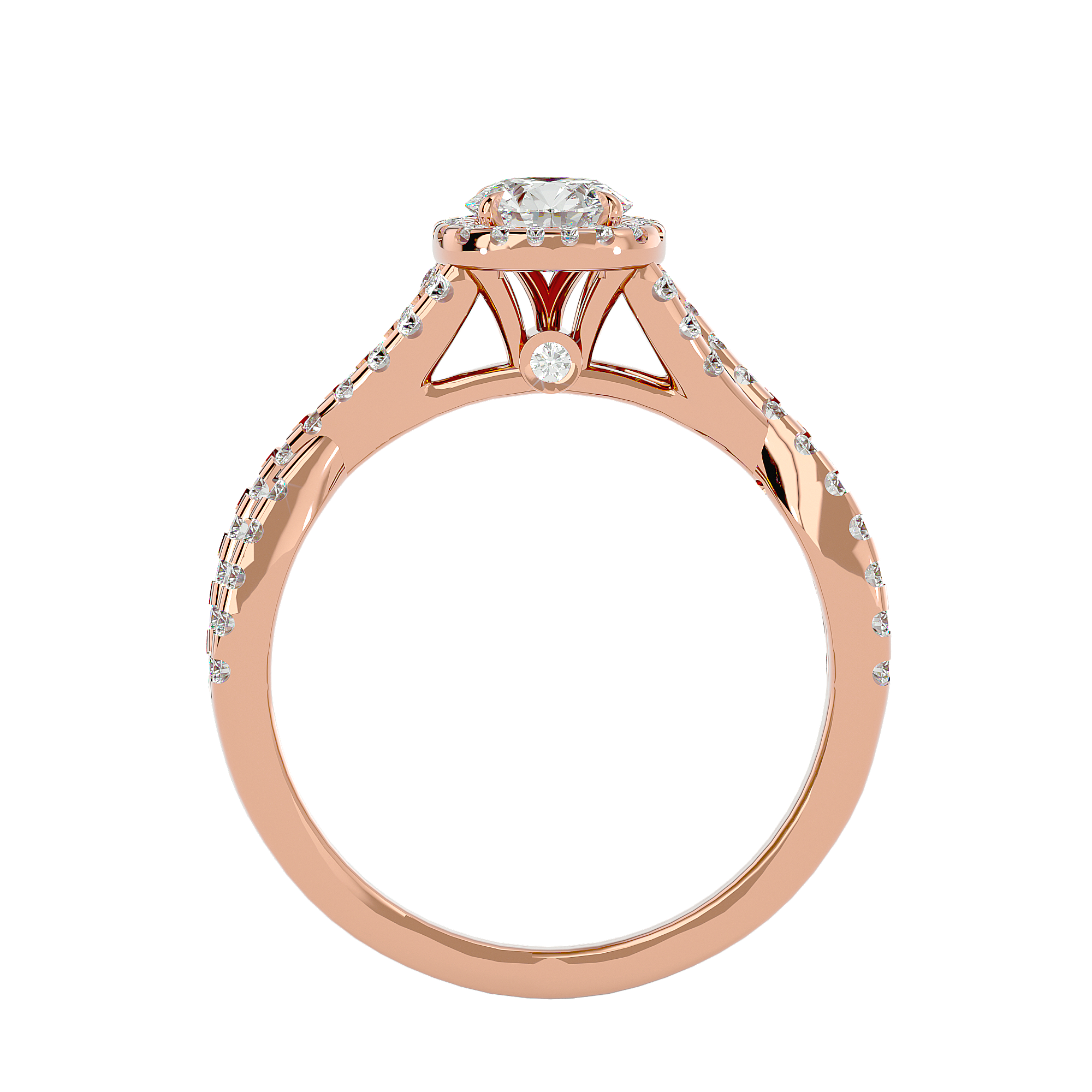 Malani Diamond Halo Ring