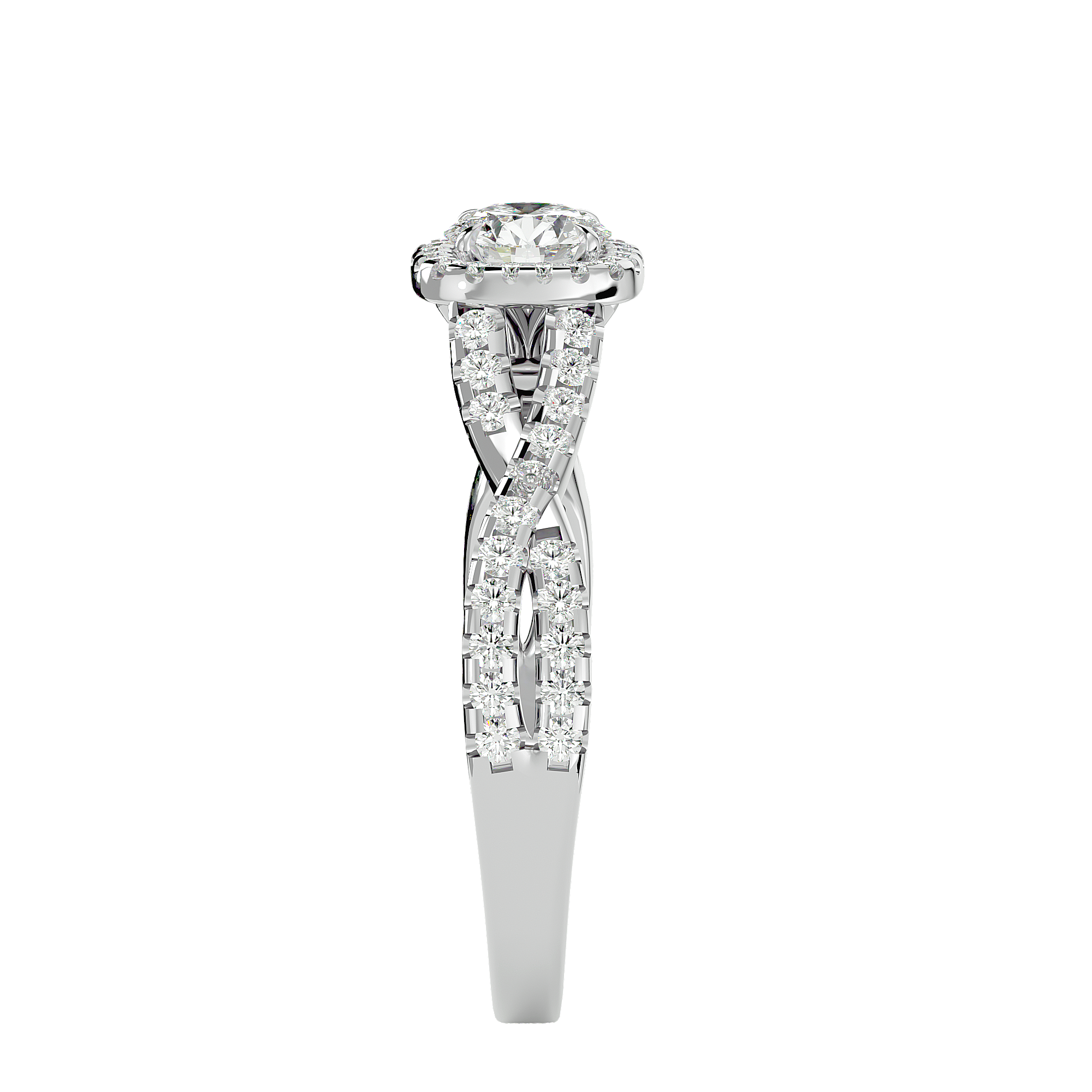 Malani Diamond Halo Ring