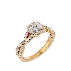 Malani Diamond Halo Ring