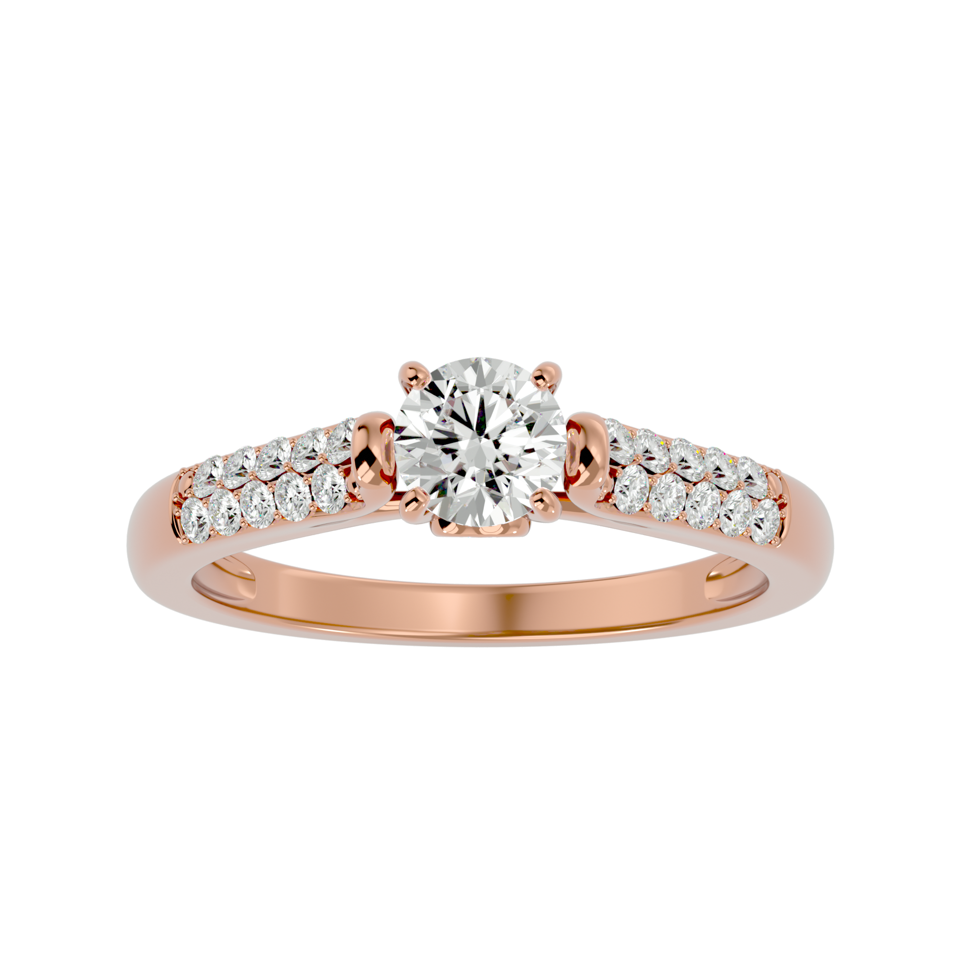 Lara Diamond Solitaire Ring