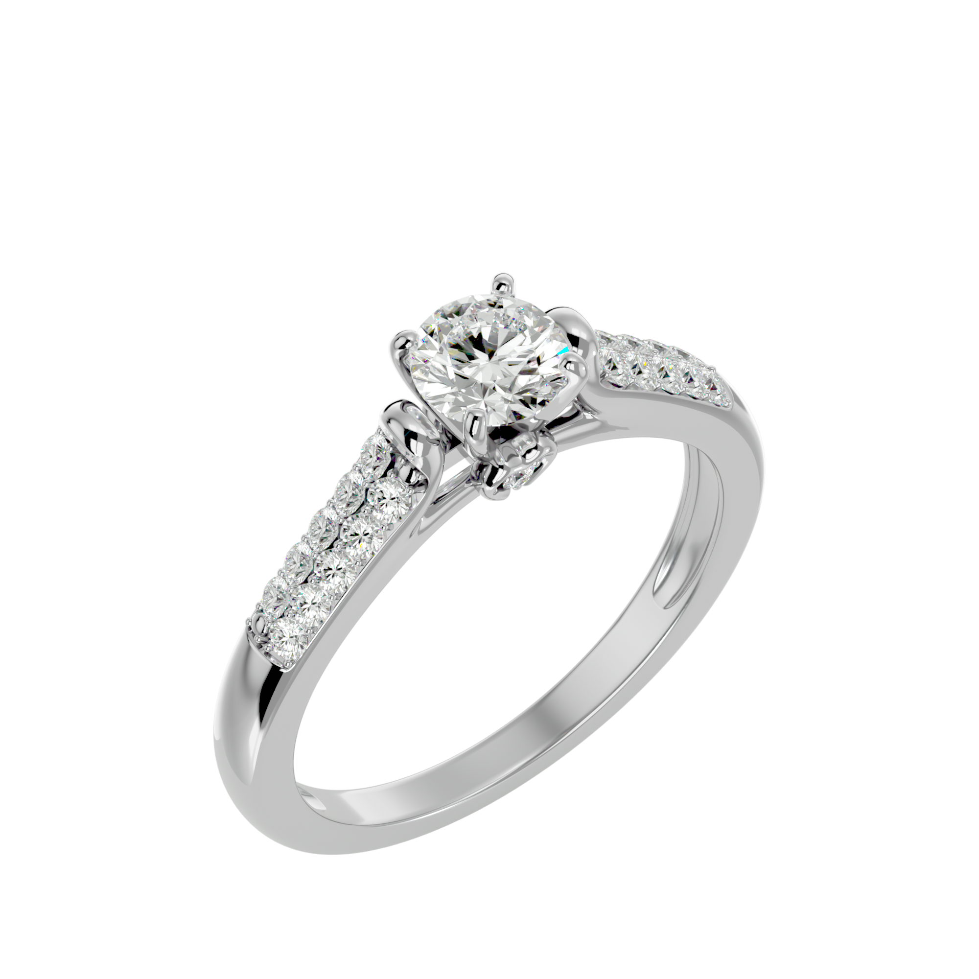 Lara Diamond Solitaire Ring