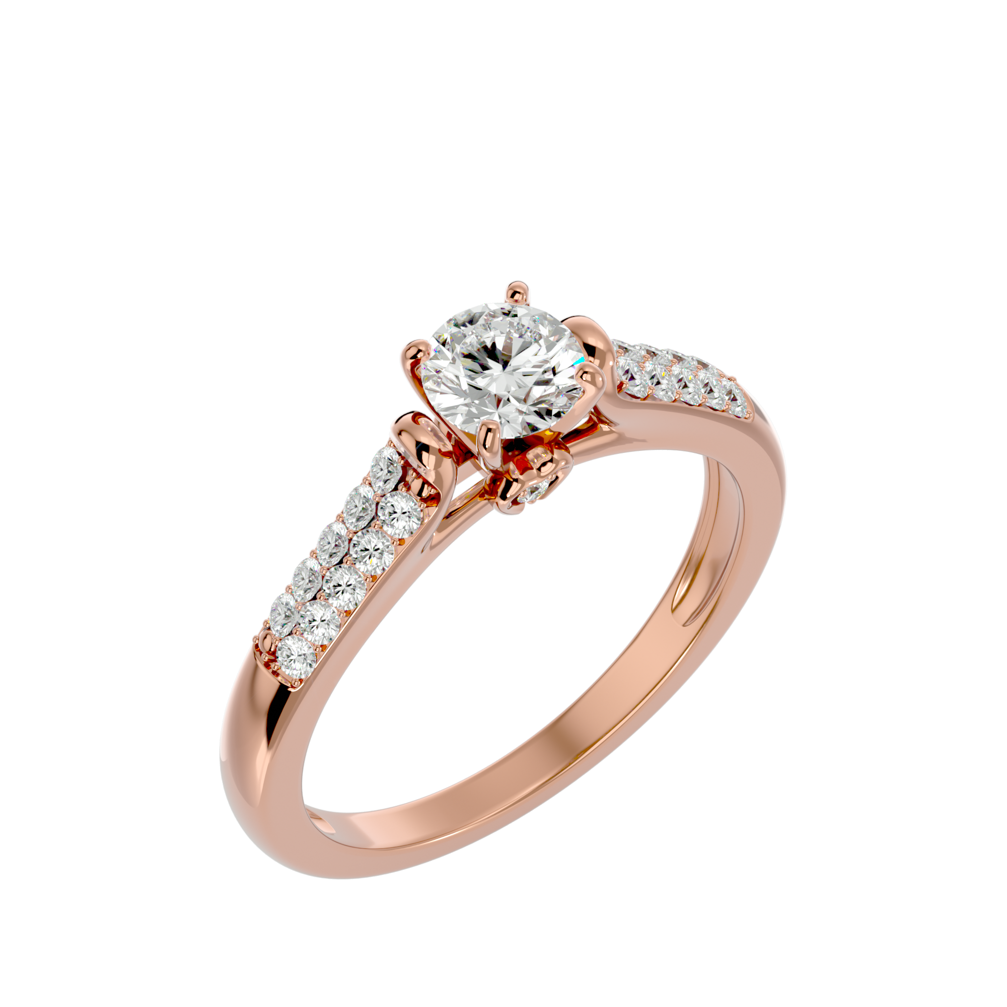 Lara Diamond Solitaire Ring