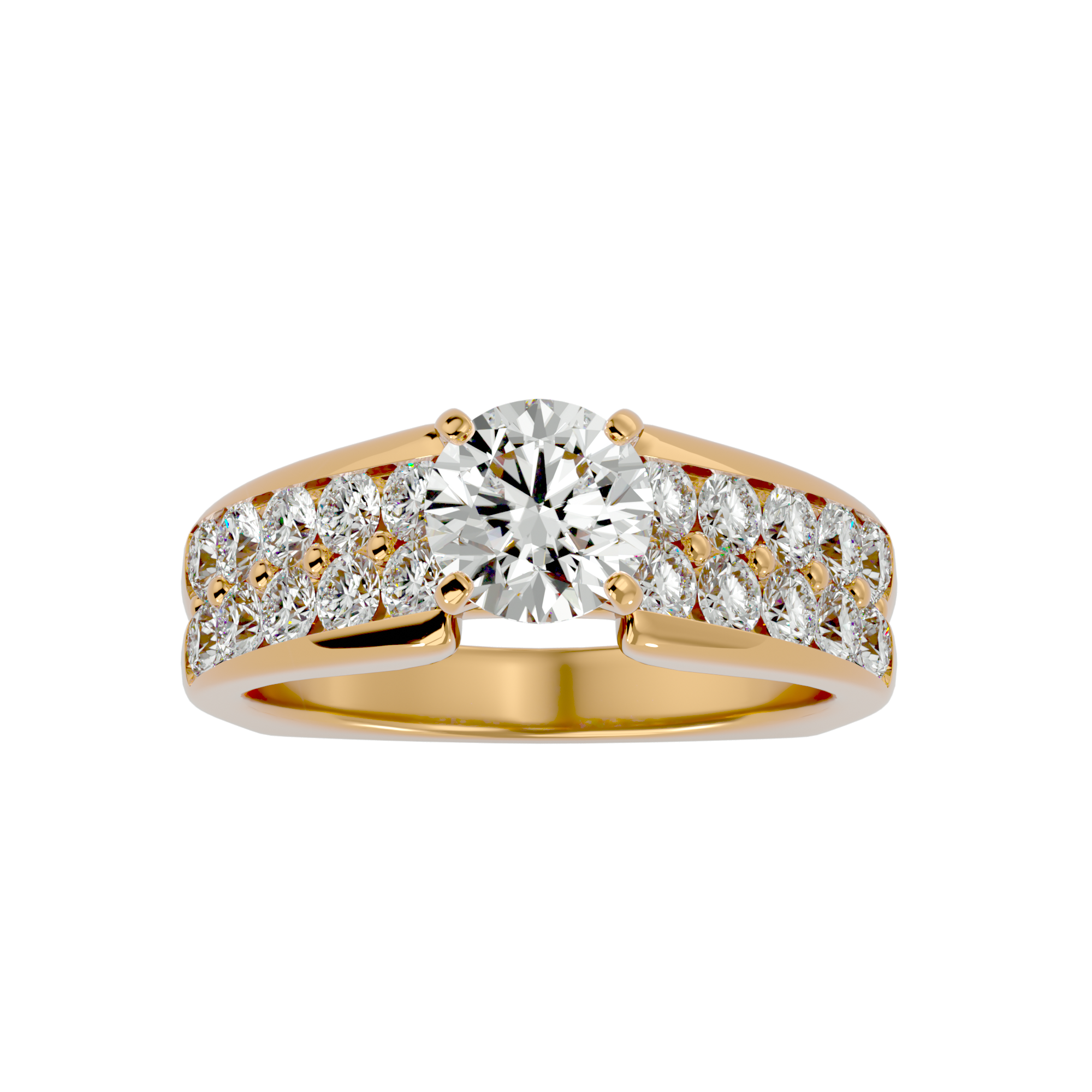 Aubriella Diamond Solitaire Ring